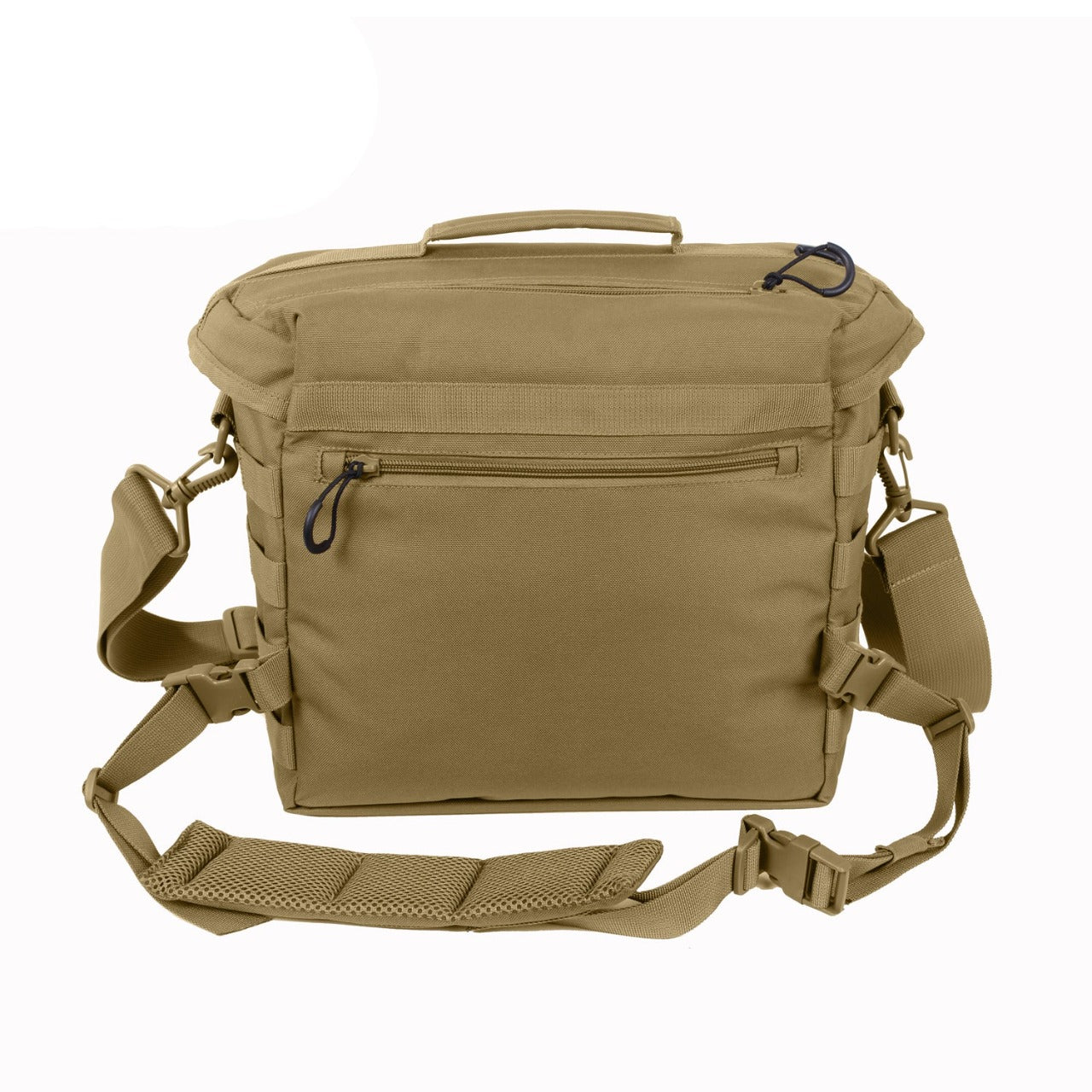 Rothco's Covert Dispatch Shoulder Bag puts a tactical spin on a classic messenger bag with versatile storage compartments, MOLLE loops, and hook and loop.