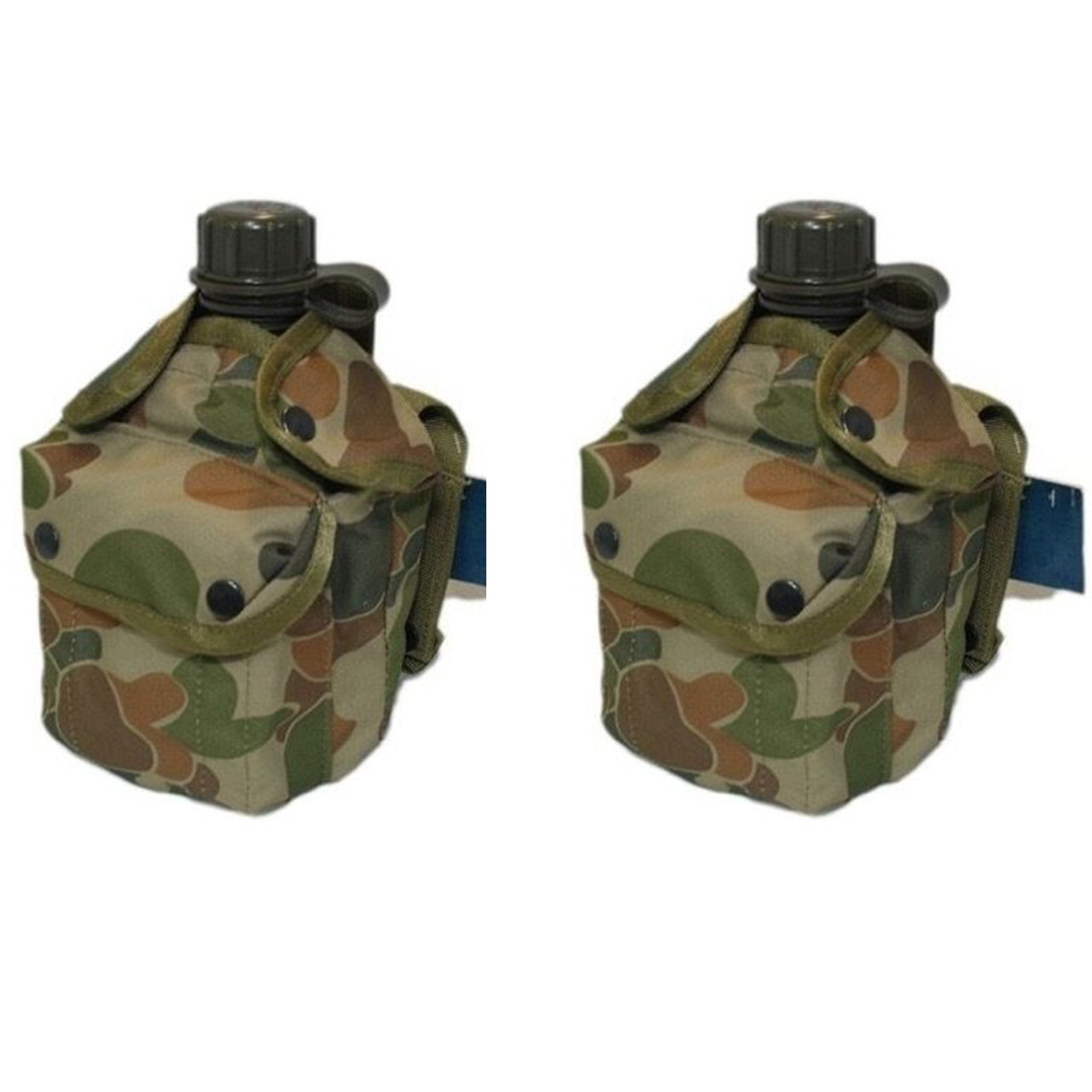 Perfect for military, cadets, outdoor events, emergency services, sporting events and camping The canteen is BPA free and the canteen pouch has a fleece lining in the main compartment plus a front pocket which you can put your hexamine stove in Nylon webbing PALS friendly Heavy duty 900D 2 coats PU fabric 3 drainage eyelets