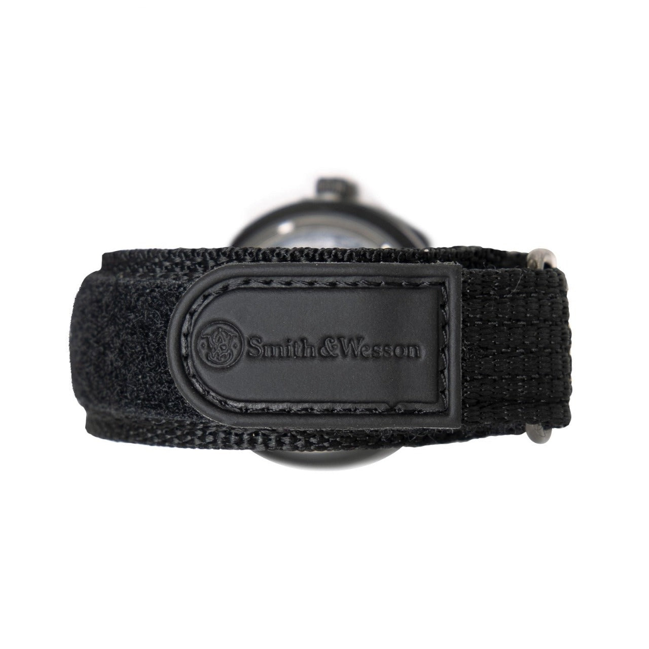The Smith & Wesson Commando Watch is water resistant up to 3 ATM/ 30 meters/ 99 ft. Water Resistant Up To 3 ATM/ 30 Meters/ 99 Ft Precision Quartz Japanese Movement Black Face With Date Bezel Rotates Counter Clockwise Adjustable Nylon Wrist Band www.moralepatches.com.au