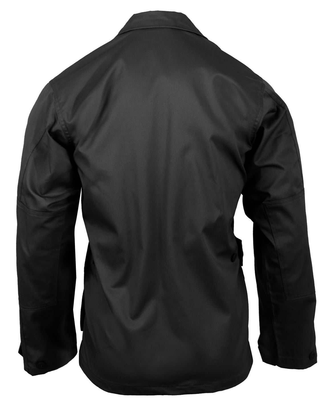 Combat-Tested Cotton / Polyester Design Prevents Wear And Tear Reinforced Elbow Sections Protect Your Elbows And Prevent The Section From Wearing Out Double Stitched Seam Construction Modeled After The U.S. Military’s Standard Issue Battle Dress Uniform (BDU) Four Button Pleated Bellow Cargo Front Pockets The Left Chest Pocket Contains An Open Top Pocket For Storing Pens Or Small Tools Button Front With Flap Cover Protects You From Outdoor Elements Adjustable Button Tab Wrist Cuffs For The Perfect Fit