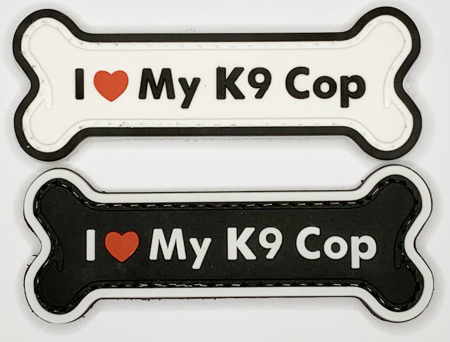 Love My K9 Cop PVC Patch, Velcro backed Badge. Great for attaching to your field gear, jackets, shirts, pants, jeans, hats or even create your own patch board. Size: 8x3cm