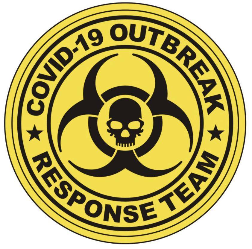 COVID-19 Outbreak Response Team PVC Patch