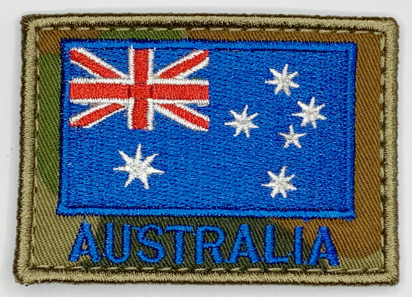 Australian Flag Patch DPCU Velcro Backing