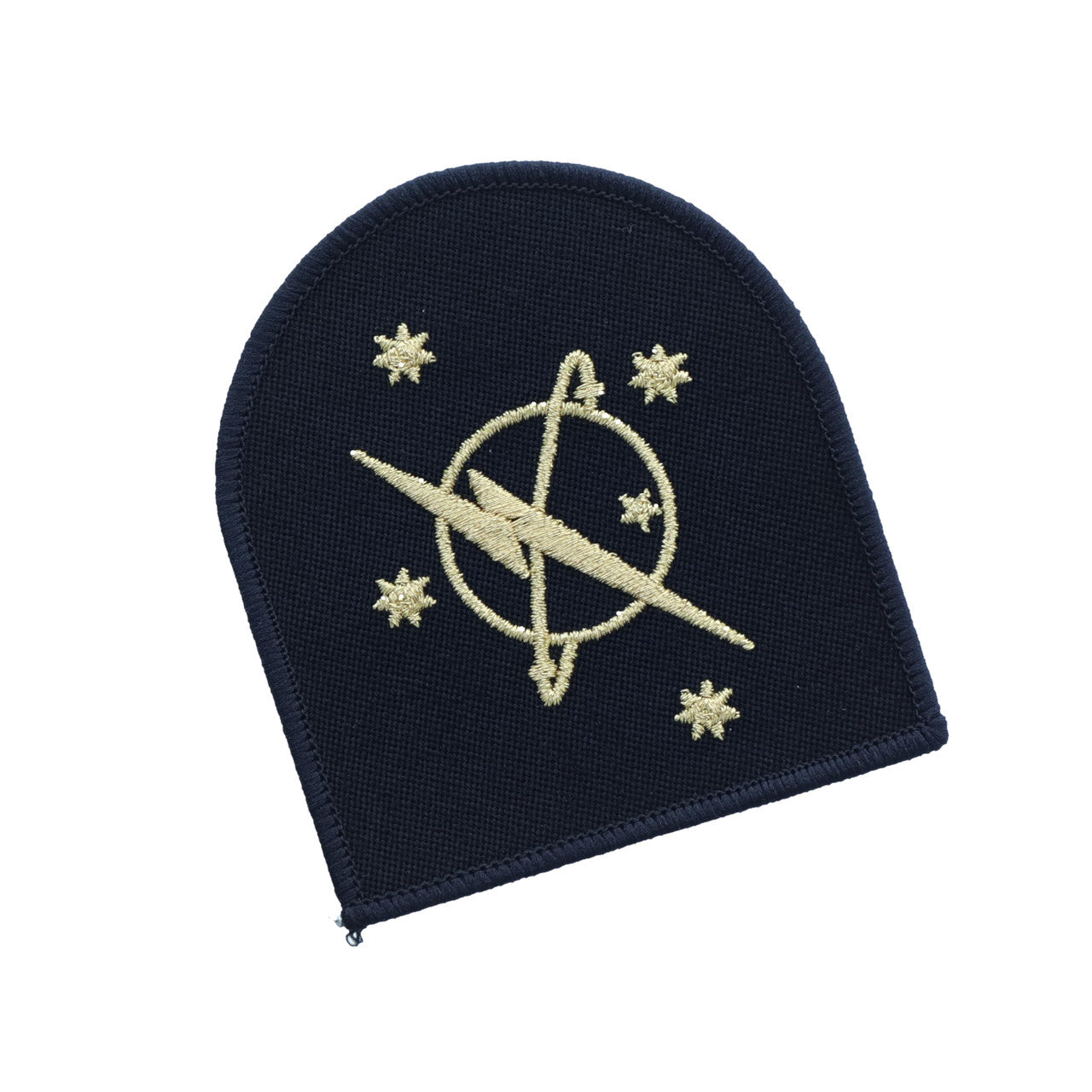Perfectly sized, this Communication Information Systems Badge has embroidered details ready for wear Specifications: Material: Embroidered details Colour: Blue, Gold