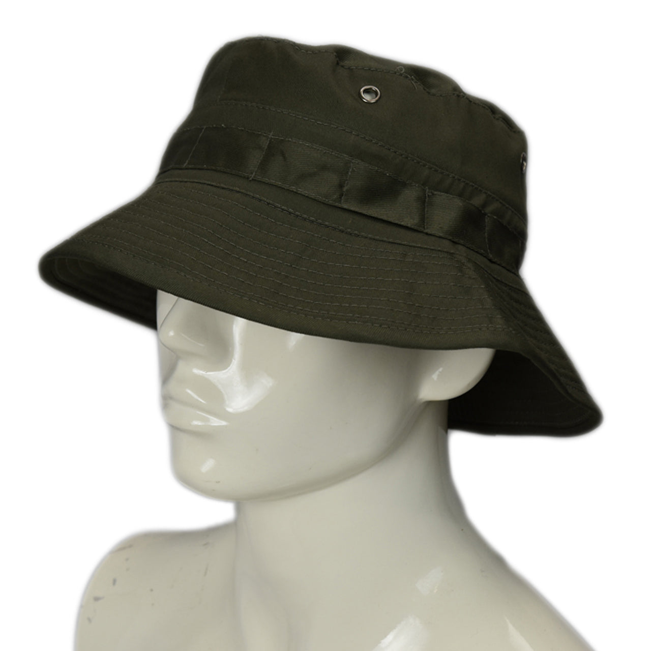 Popular high quality short brim bucket/giggle hat with loops on the side to add camouflage or pins Material: 100% Cotton Size: 54-XS 56-S 58-M 60-L 62-XL www.moralepatches.com.au