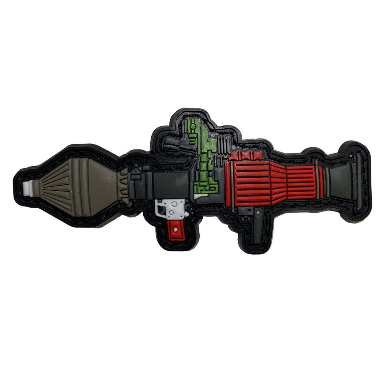 RPG PVC Patch, Velcro backed Badge. Great for attaching to your field gear, jackets, shirts, pants, jeans, hats or even create your own patch board. Size: 9x4cm www.moralepatches.com.au