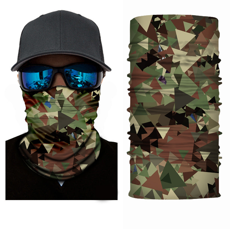 Great for outdoor activities such as camping, fishing, hunting, cadets, scouts and sports Fitted Jungle Digital Camo Face Bandana or Neck Gaiter. They are made from Microfiber Polyester which makes them very lightweight and very comfortable to wear. Because the material is so thin, it is very easy to breathe when you use as face cover.