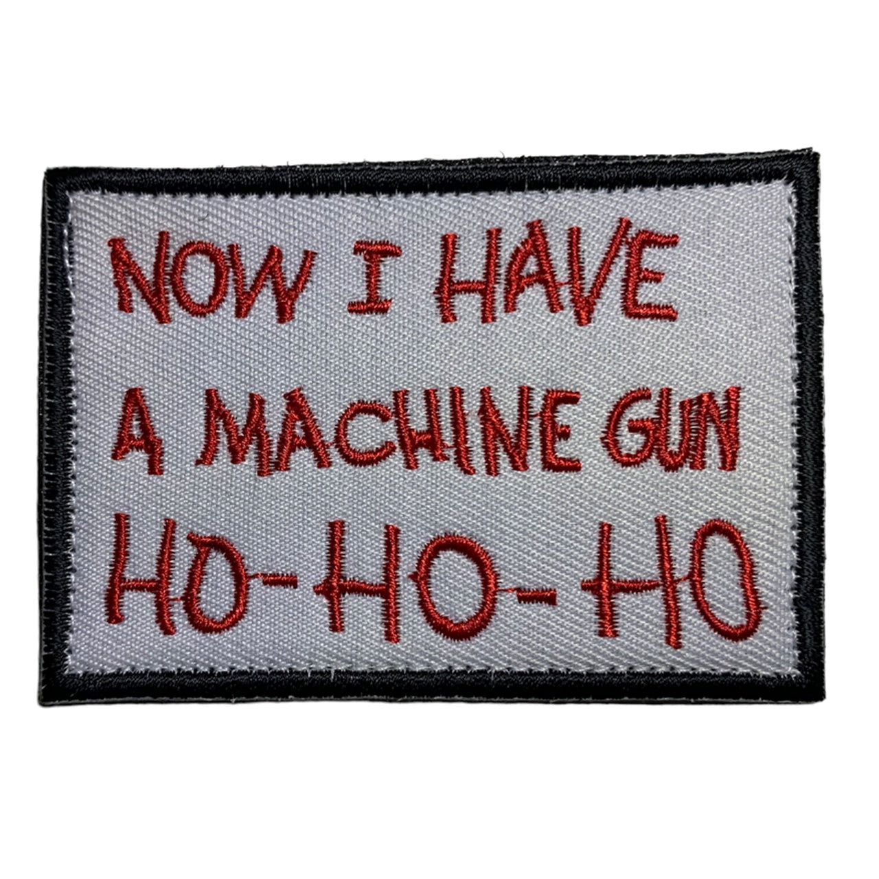 Now I have a Machine Gun Patch Hook & Loop. Size: 8x5cm HOOK AND LOOP BACKED PATCH(BOTH PROVIDED) www.moralepatches.com.au