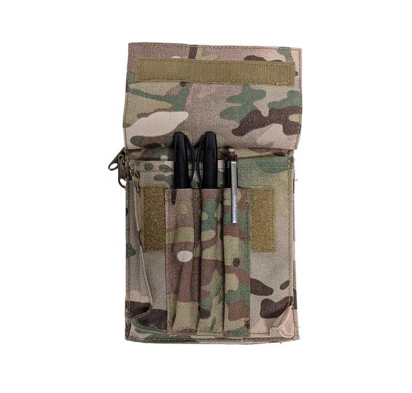 The Valhalla Brit Notebook cover will keep your notebook protected from the elements. Ideal for storing your viewee twoee, pens and notebook, this notebook cover is made from heavy duty 500D genuine multocam cordura. Perfect for work as well as any outdoor trips camping or hiking, you'll be sure not to lose any of your admin gear when you've got it in a Valhalla Brit Notebook Cover.