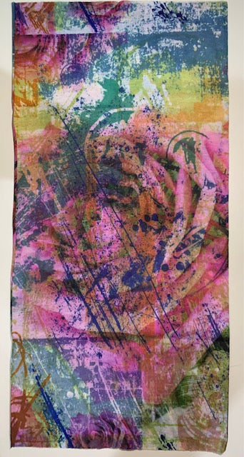 Great for outdoor activities such as camping, fishing, hunting, cadets, scouts and sports Fitted Ink Art Face Bandana or Neck Gaiter. They are made from Microfiber Polyester which makes them very lightweight and very comfortable to wear. Because the material is so thin, it is very easy to breathe when you use as face cover.