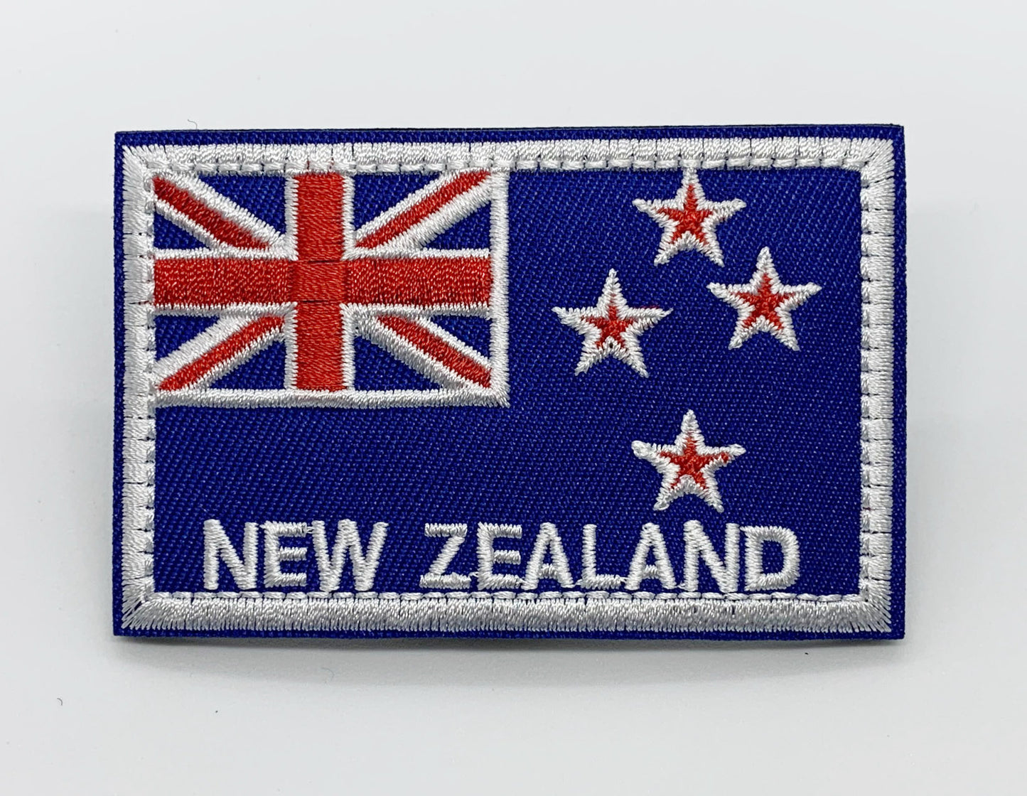 New Zealand Flag Patch Hook & Loop. Size: 8.4x5.3cm
