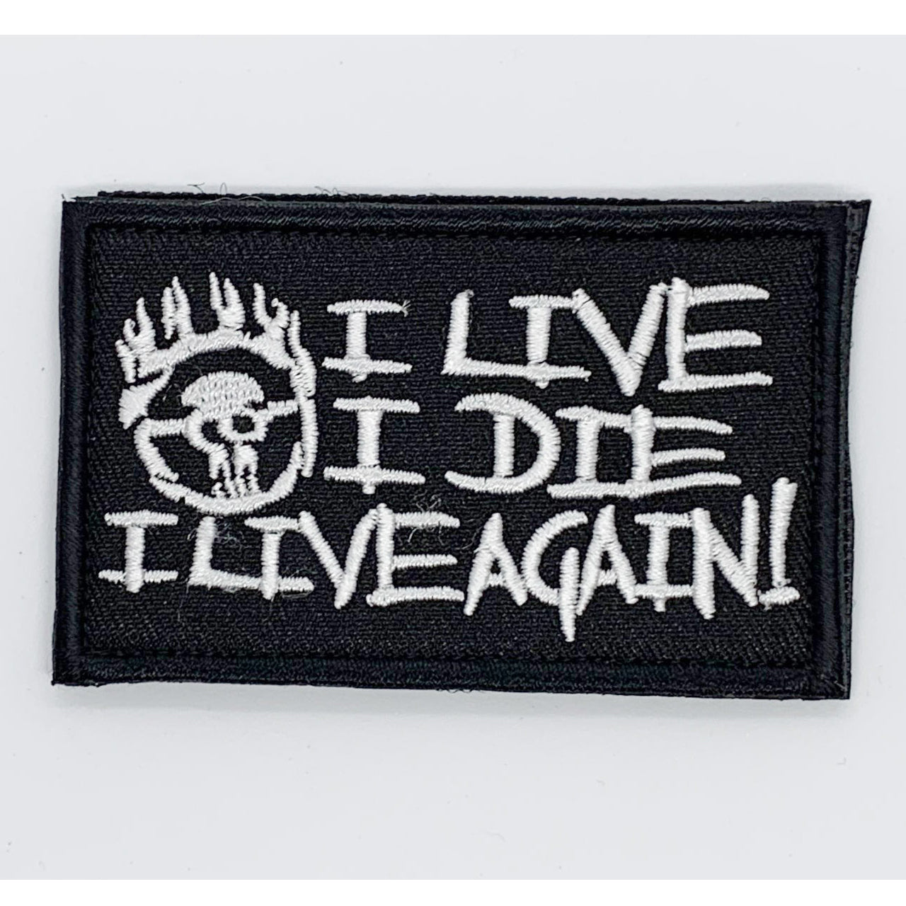 To Valhalla Patch Hook & Loop Size: 8x5cm HOOK AND LOOP BACKED PATCH(BOTH PROVIDED) www.moralepatches.com.au