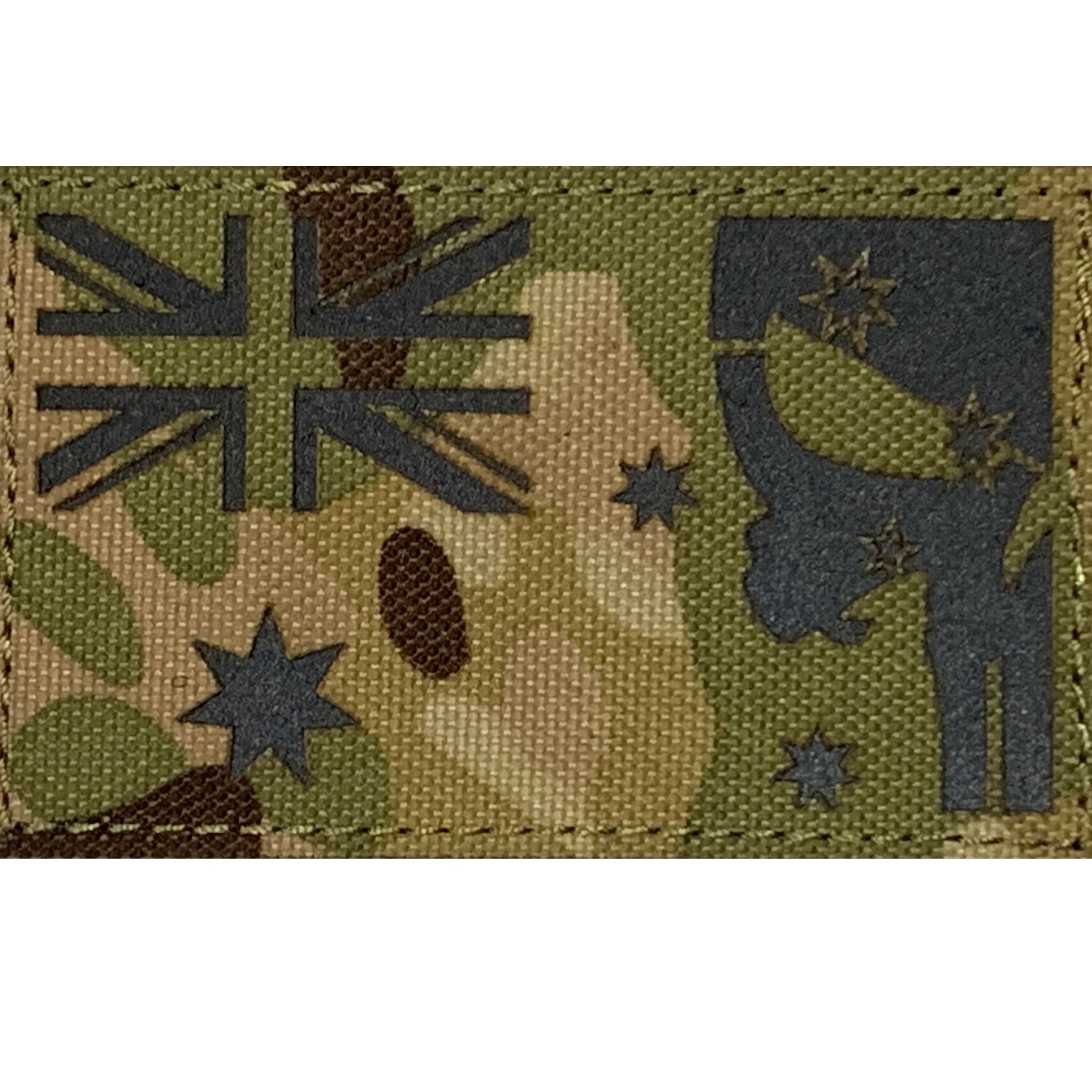 Australian Flag Patch Multicam With Skull Morale Patches Australia