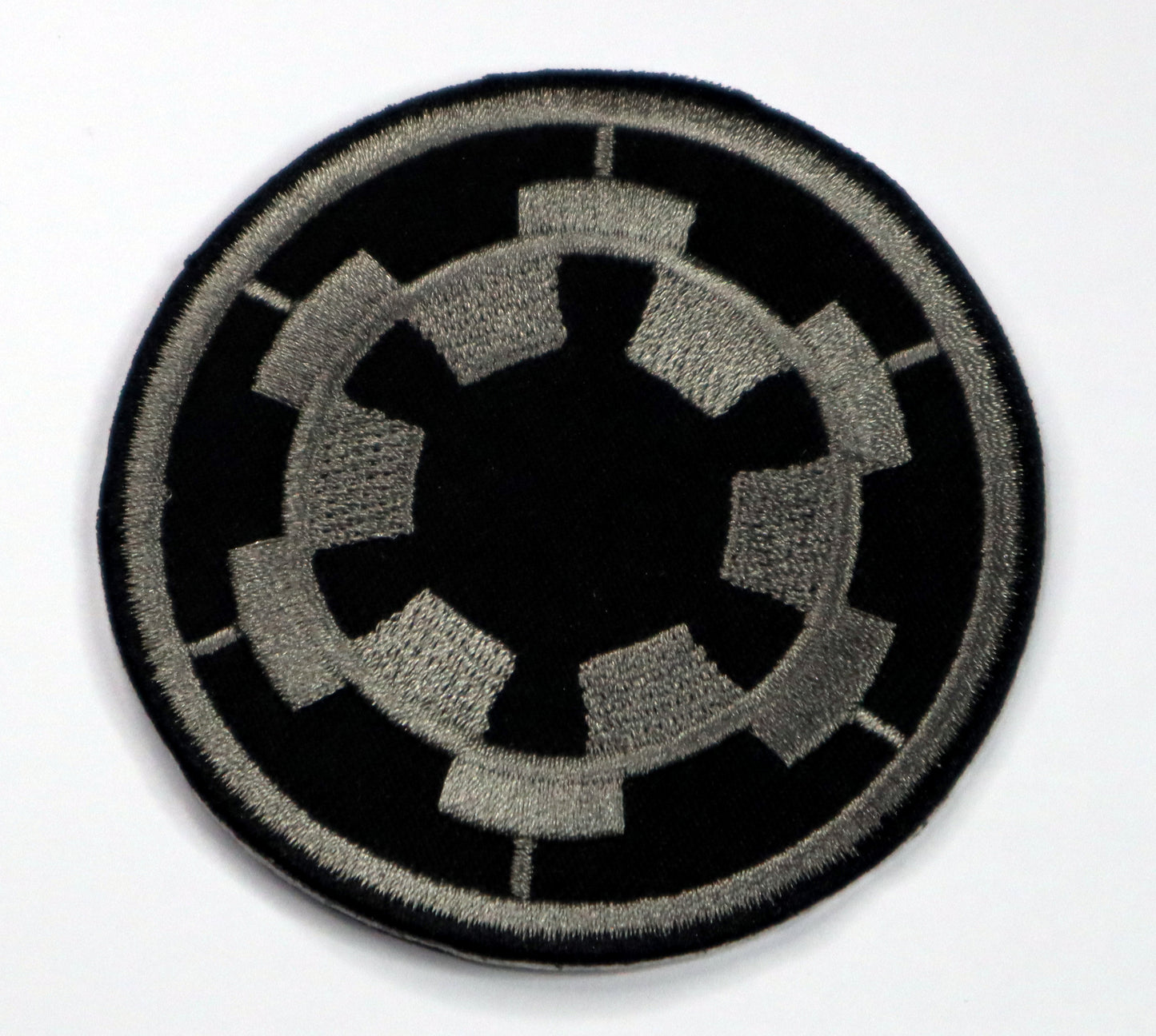 Galactic Empire logo Iron On Patch. Great for attaching to your jackets, shirts, pants, jeans, hats. Size: 7.3cm