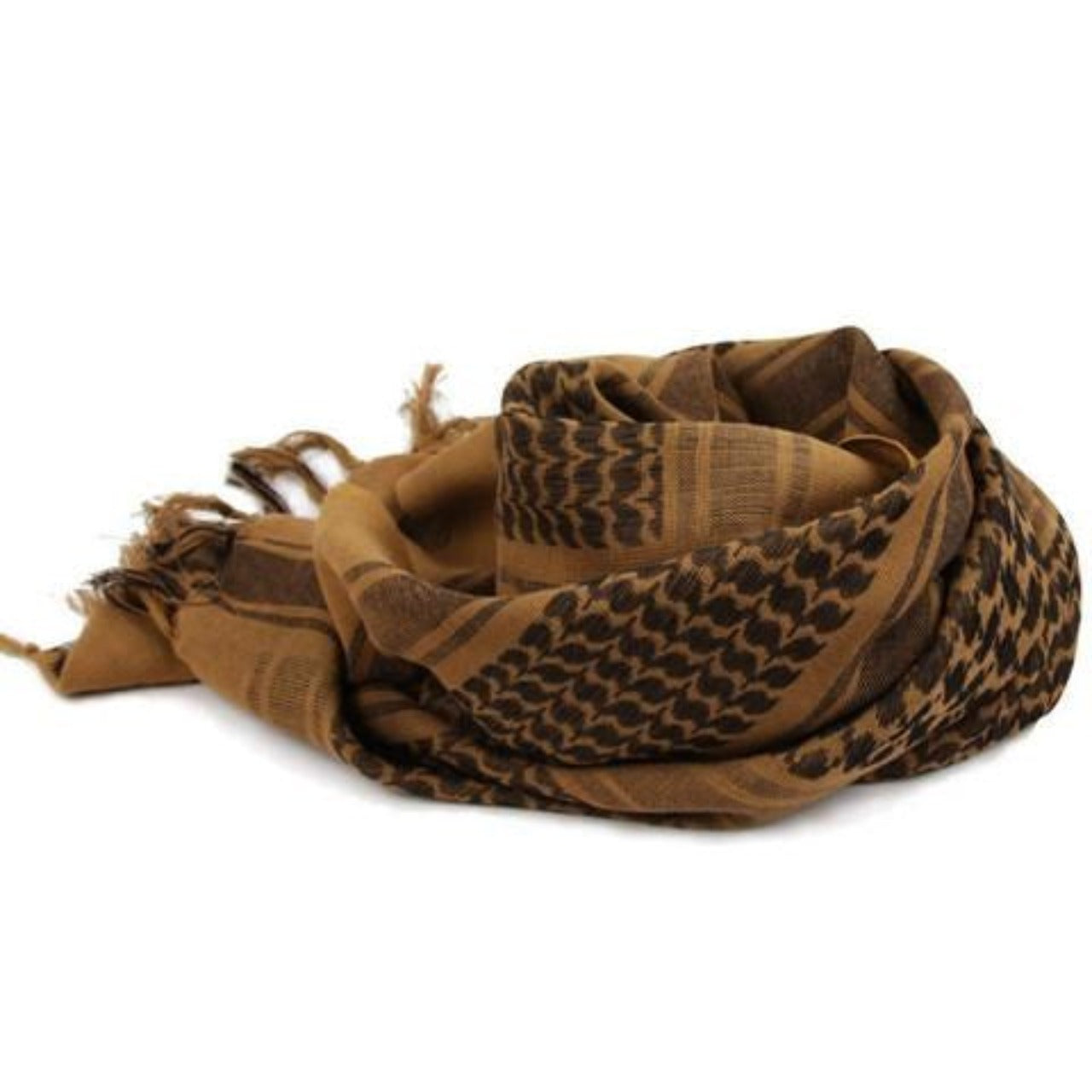 Material: cotton Size: 110*110 cm Weight: 180g They are traditional desert wear and are essential for protecting your nose, eyes, ears, mouth and neck from the sand. This Shemagh is Woven This Shemagh can be used for a wide number of uses including a towel, neck warmer, dust protector, concealment aid and many others Measurements are taken in centimeters with the actual scarf laid flat.