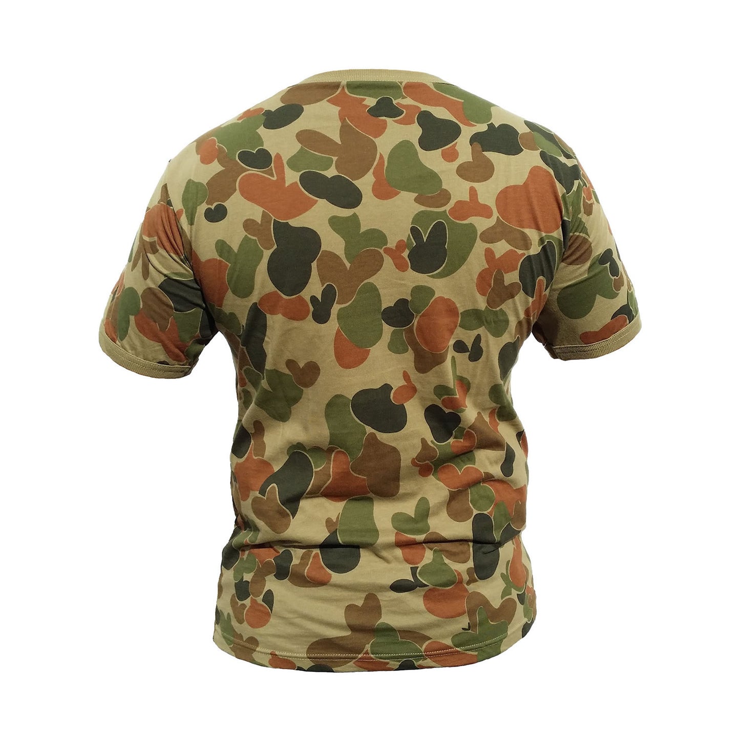 The TAS Cotton T-Shirt is made to military specifications, featuring 180gsm Auscam pure cotton with raglan sleeves and a round neck. This t-shirt is perfect for military use, camping, hiking and other activities