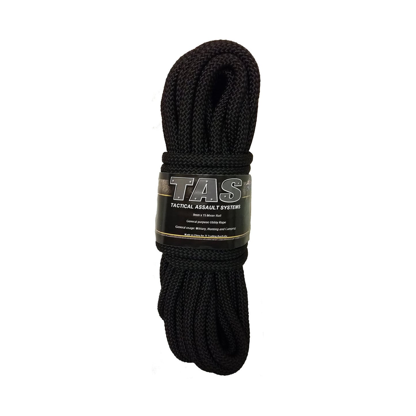 The rope comes in two sizes 5mm x 15m & 9mm x 15m This rope is for general purpose use only Great for general usage such as camping, hunting, military, cadets, scouts and general outdoor activities