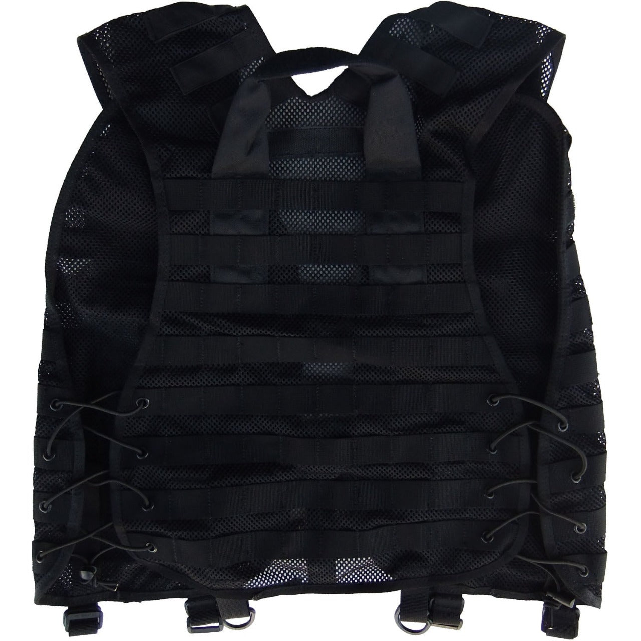 Innovative design Allows for a mix and match of pouches which can be allocated as needed by the user Fully MOLLE and PALS compatible Heavy duty webbing Zippered chest pockets Drag handle Adjustable shoulders Shock cord and toggle side adjustments