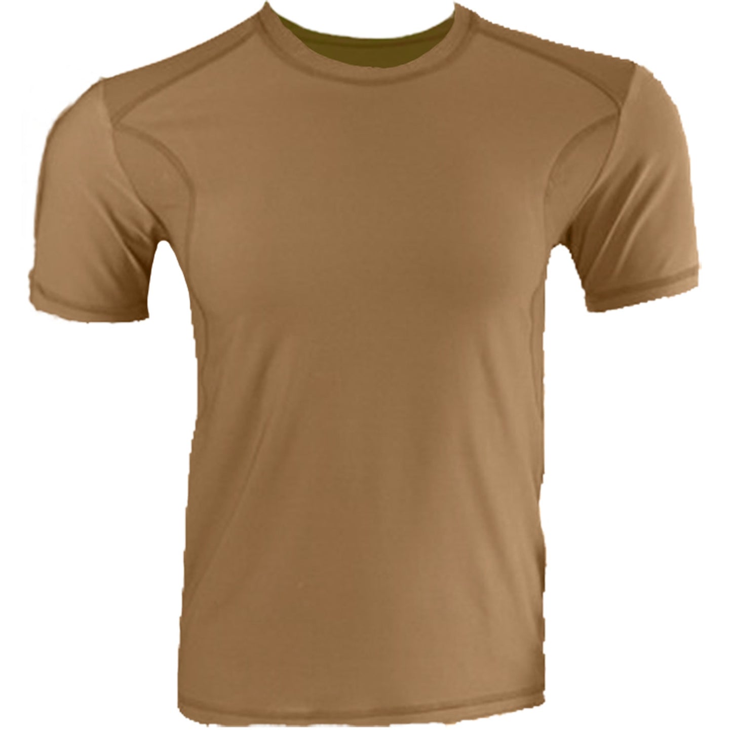 The quickdry fabric is designed to effectively move moisture away from the skin and through the fabric to the outer layer allowing for increased comfort. Made from moisture wicking, hydrophobic polyester/spandex material and is an easy fit to full stretch. Featuring a crew neck design, UV protection and easy care material, there is no need to iron. Just wash, dry and wear!