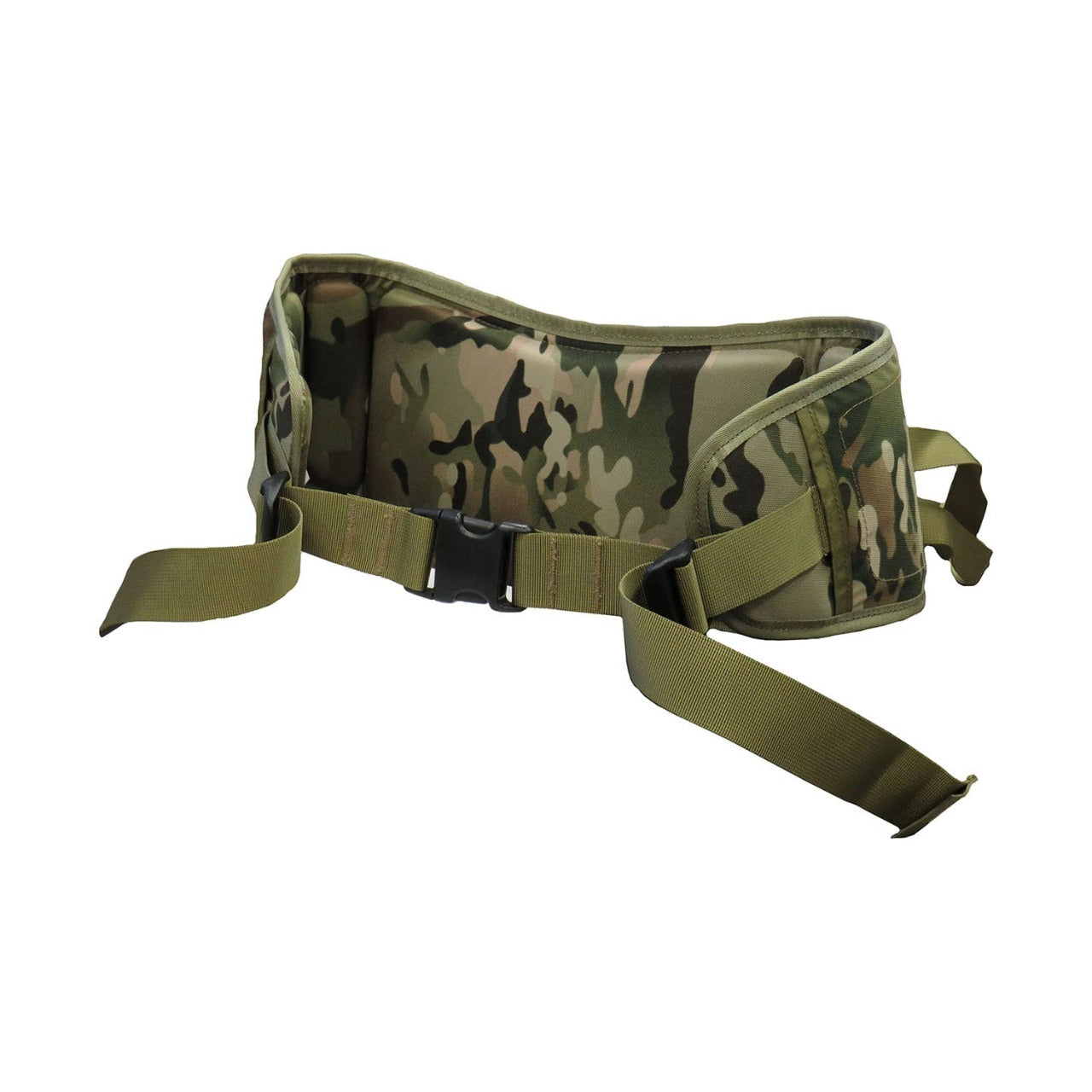 Made from 900D double polyurethane waterproof coated fabric. Lightweight yet durable waist/hip belt