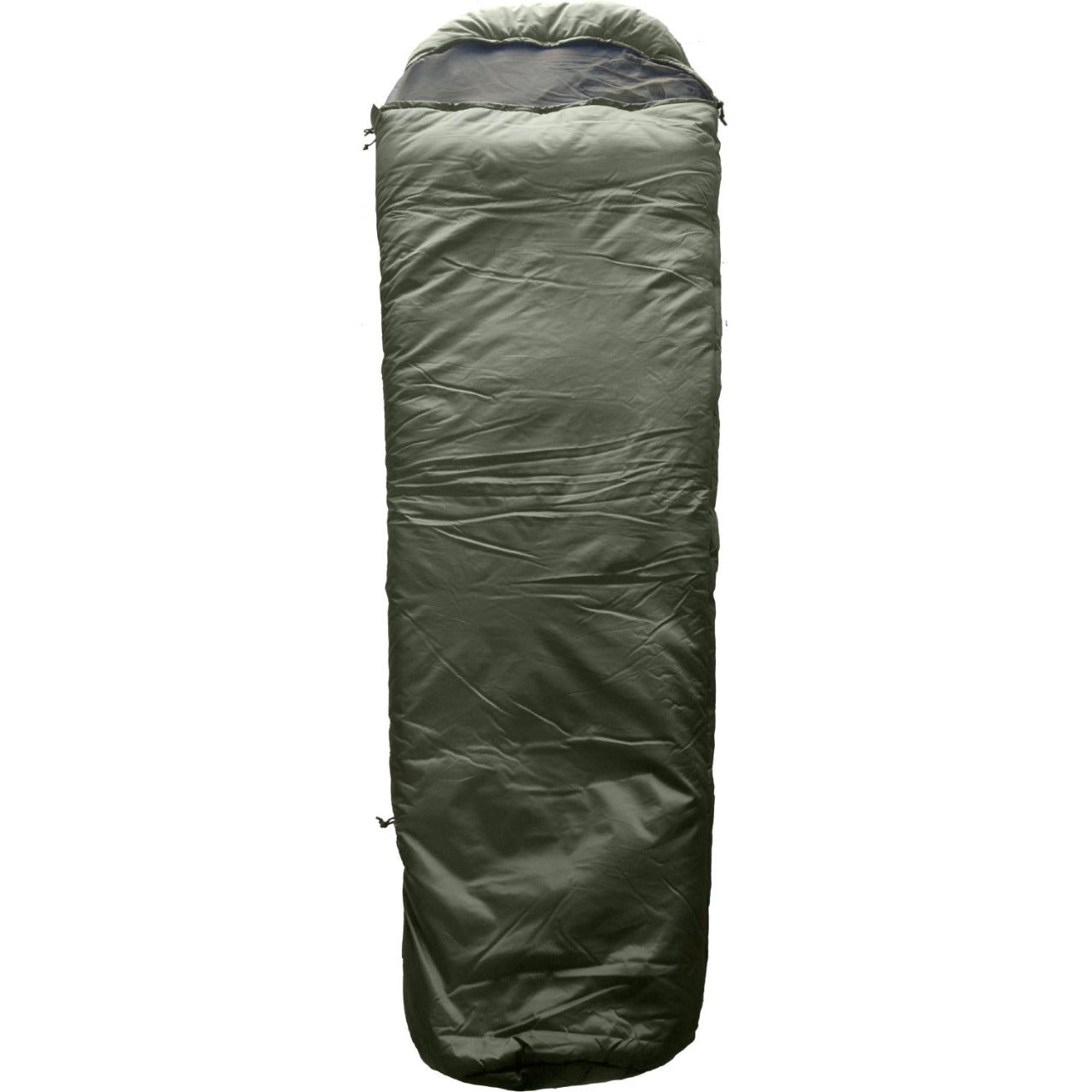 To get some of the best products on the market, you must find good brands and this sleeping bag doesn't disappoint. 0 degree rated military specification sleeping bag 2000mm water head rating Reinforced oxford inner liner for boots Box foot/nylon base/ 2 x YKK zips Rip-stop nylon upper Anti-bacterial aluminate mesh liner with microfibre fill Size: 235x80x50cm