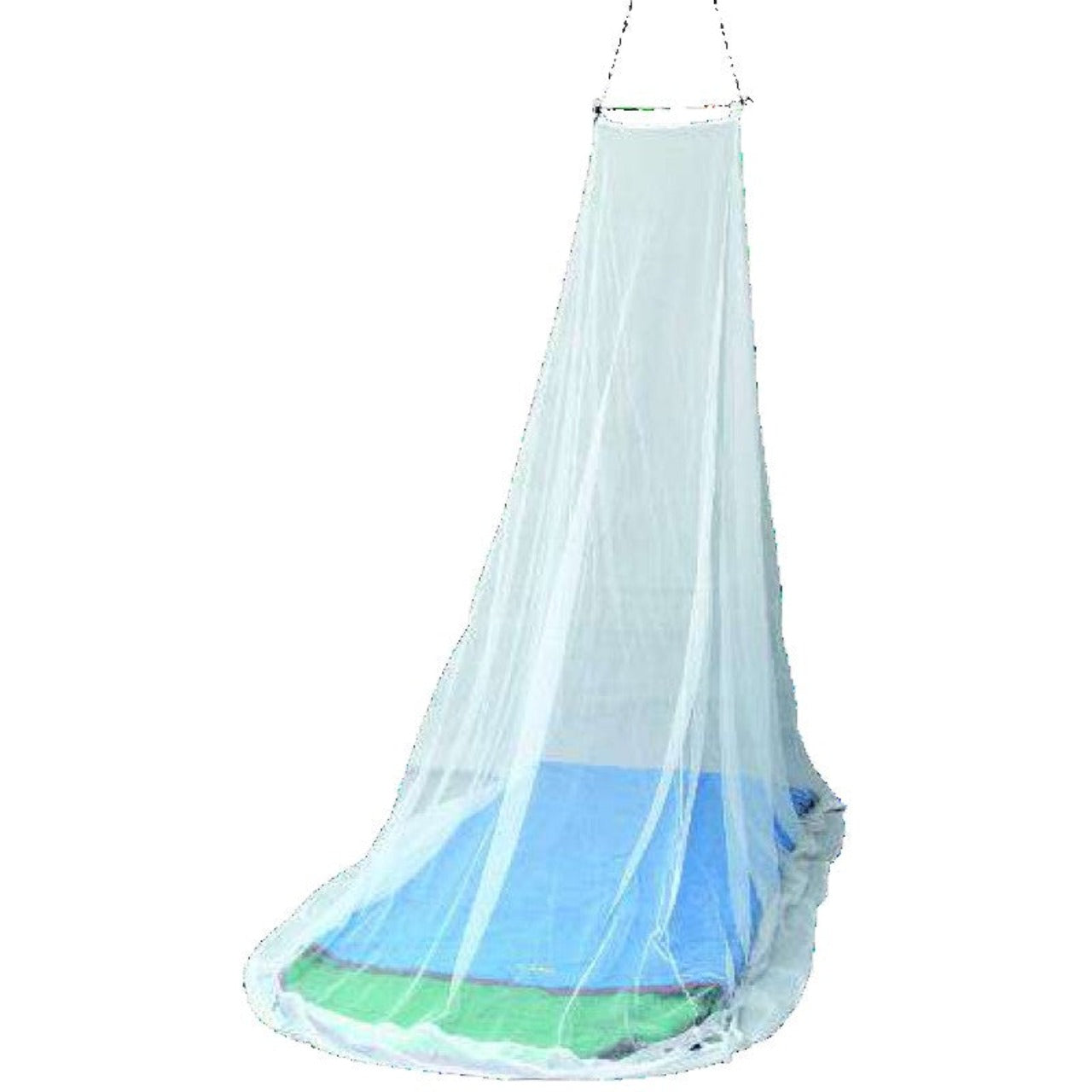 Optimum protection from biting insects Made of polyester mesh Quick and easy setup Mounting hardware included Comes with cross bar Ripstop drawstring carry pouch 36 holes/cm2