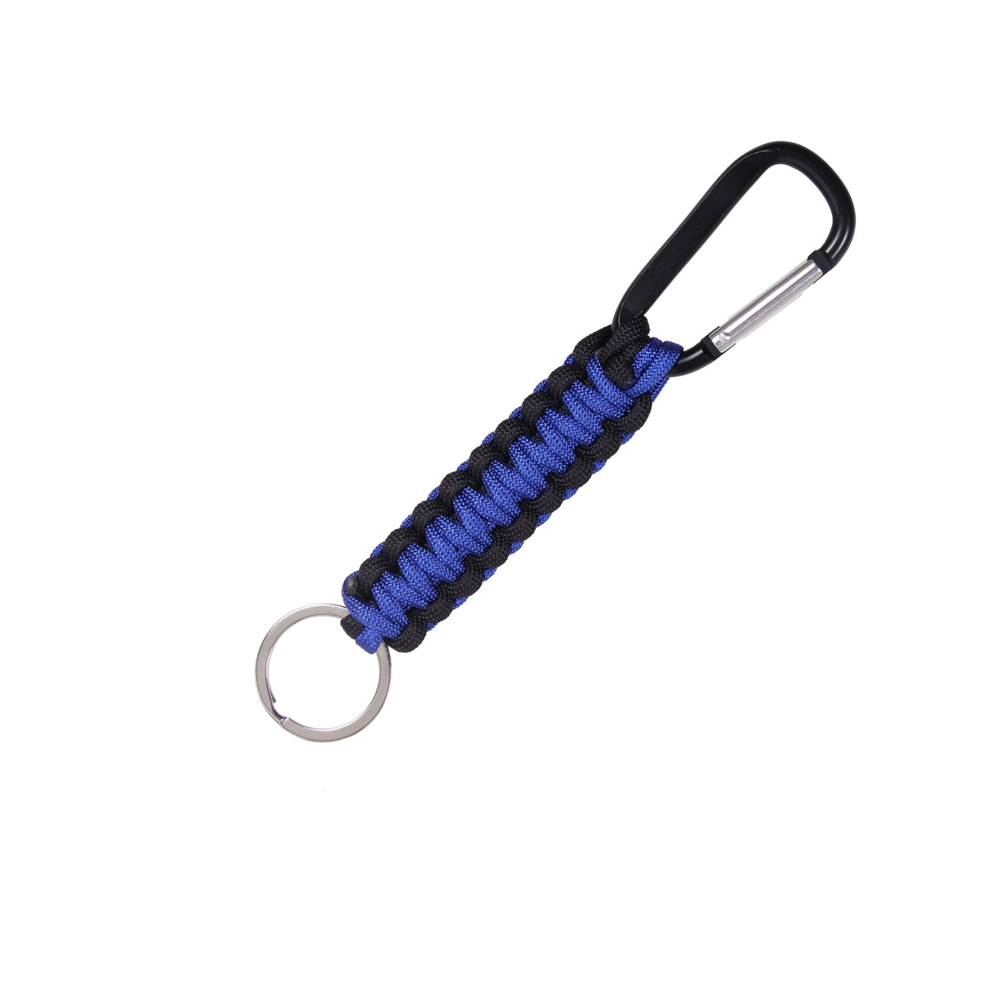 Thin Blue Line Paracord Keychain With Carabiner is the perfect way to show your support for the police and law enforcement officials. Paracord Keychain That Features A Thin Blue Line Design Metal Split Ring On One End And Carabiner On Other End 9cm In Length And Unraveled Cord Length Is 1.4 Meter The Thin Blue Line Shows Respect And Support For Police And Law Enforcement Officials www.moralepatches.com.au