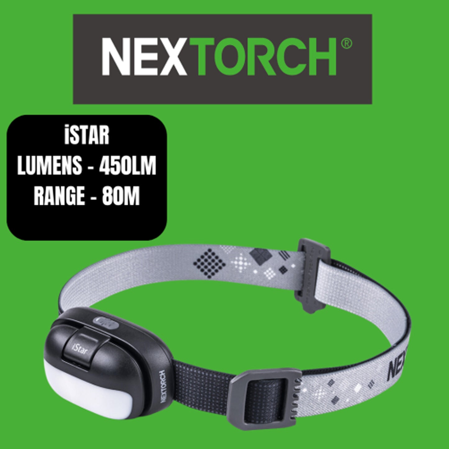 Geniuses were at work here and built a headlamp that begs the question: Why hasn’t anyone thought of this before? A simple yet ingenious solution turns the iStar into a headlamp for close-range use with wonderfully diffuse or wide-area light – or a headlamp with an incredibly powerful 75-metre main beam. www.moralepatches.com.au