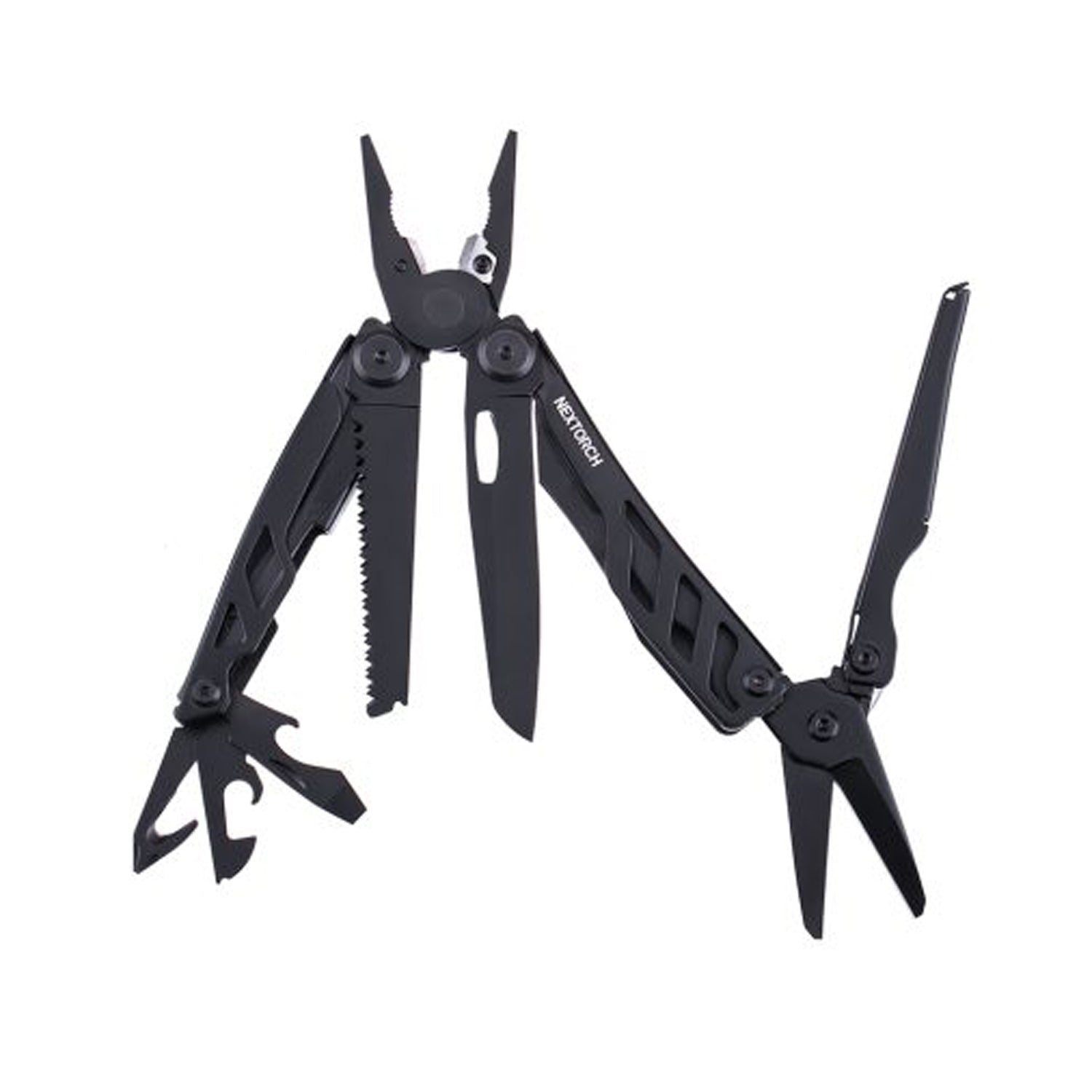 The new NEXTORCH MT10 is the world’s first multitool to feature a glass breaker made of nano-ceramic. This highly effective glass breaker can be used particularly quickly in an emergency because it is anchored on the outside of the housing. www.moralepatches.com.au