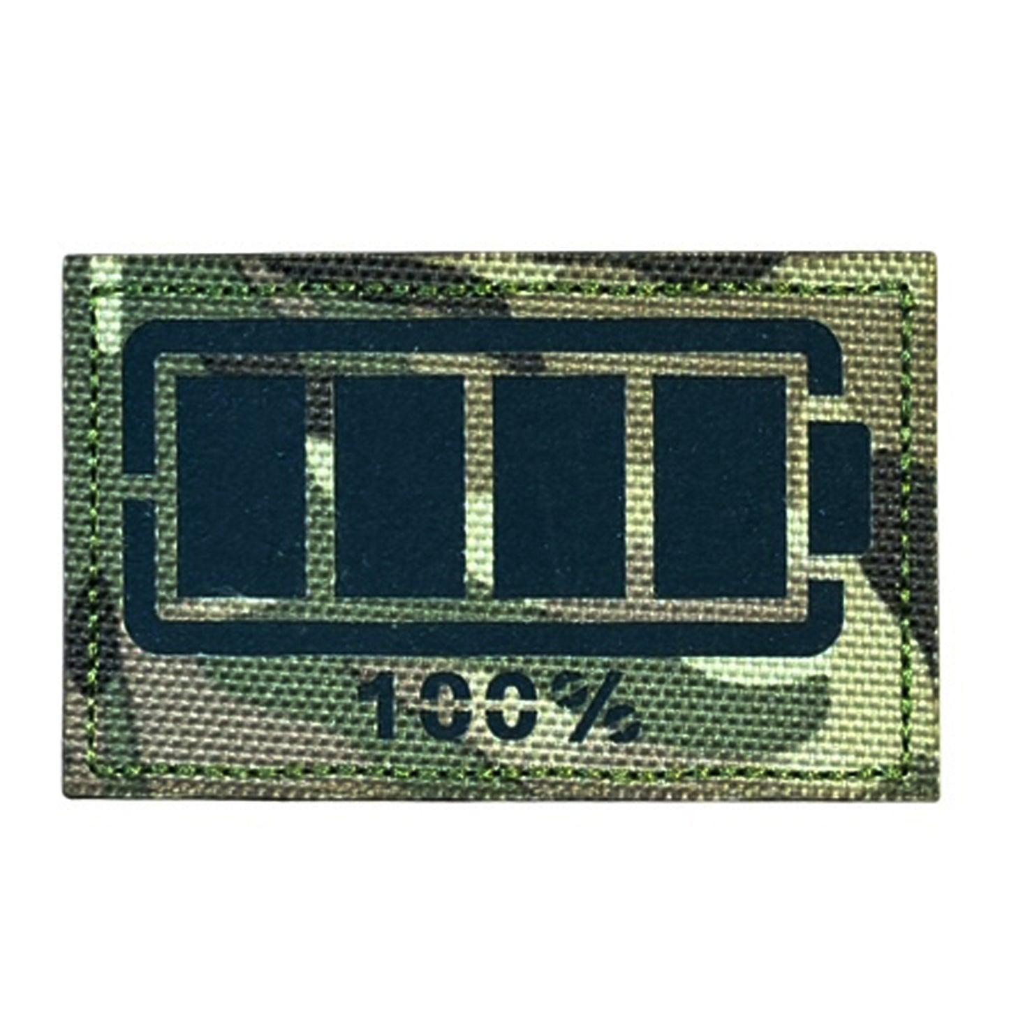 Make a bold statement with the 100% Battery Laser Cut Multicam Patch. This striking 8x5cm patch features laser-cut precision detailing that demands attention. Backed with both hook and loop fasteners, it's ready to attach to tactical gear, backpacks, or uniforms instantly. www.moralepatches.com.au