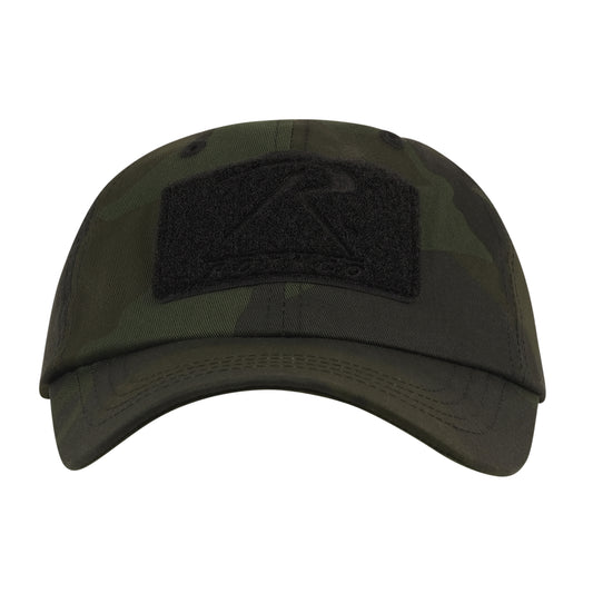 In addition to shielding your eyes from the sun’s rays, our Midnight Woodland Camo Tactical Operator Cap provides the tactical functionality you need in the field. This operator hat features 3 separate loop fields: the front is for displaying flag and morale patches, the top is for attaching an IR marker, and the back is for mounting name tape. www.moralepatches.com.au