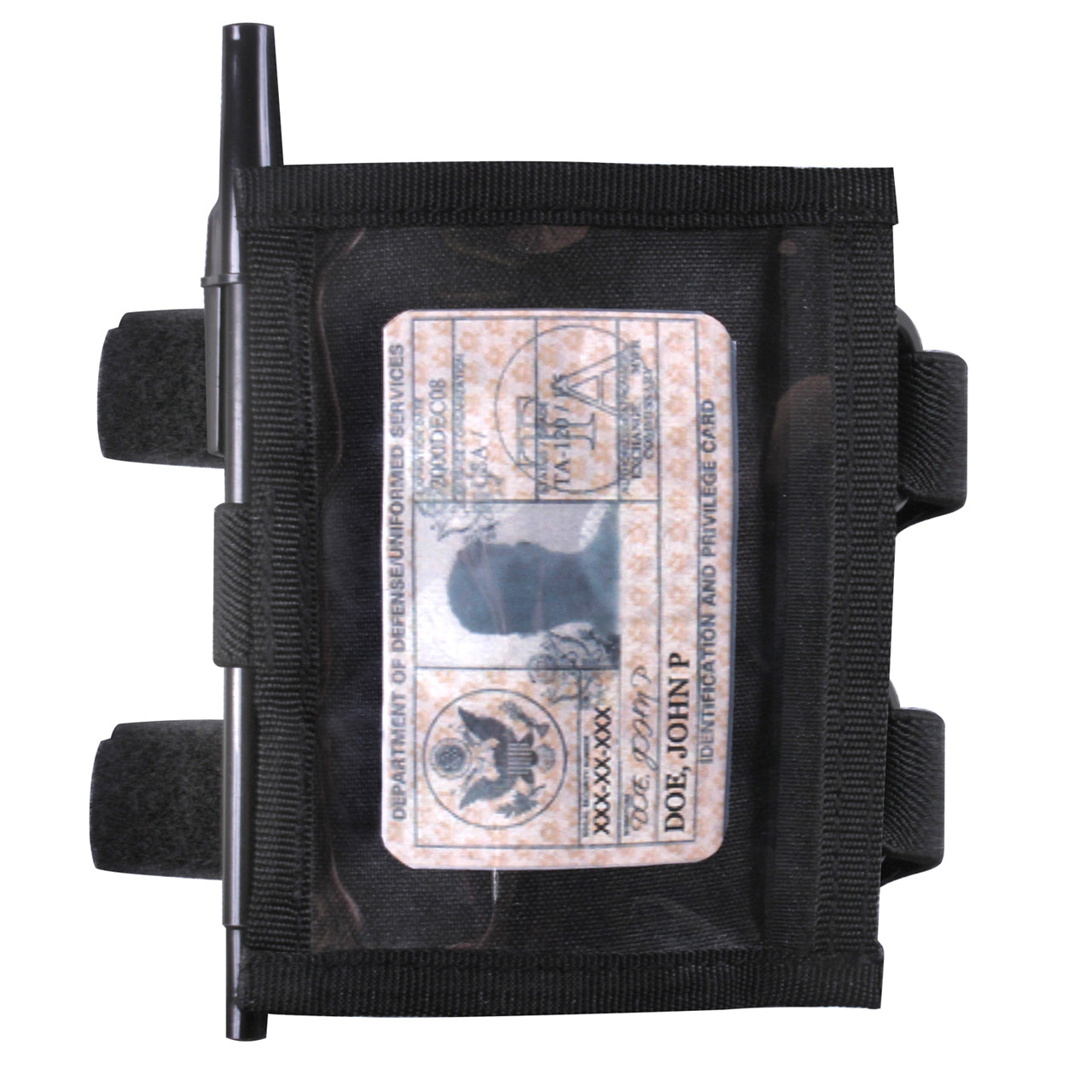 Rothco’s Military Style Armband ID Holder allows for a quick and easy display of identification held visibly on your arm. www.moralepatches.com.au