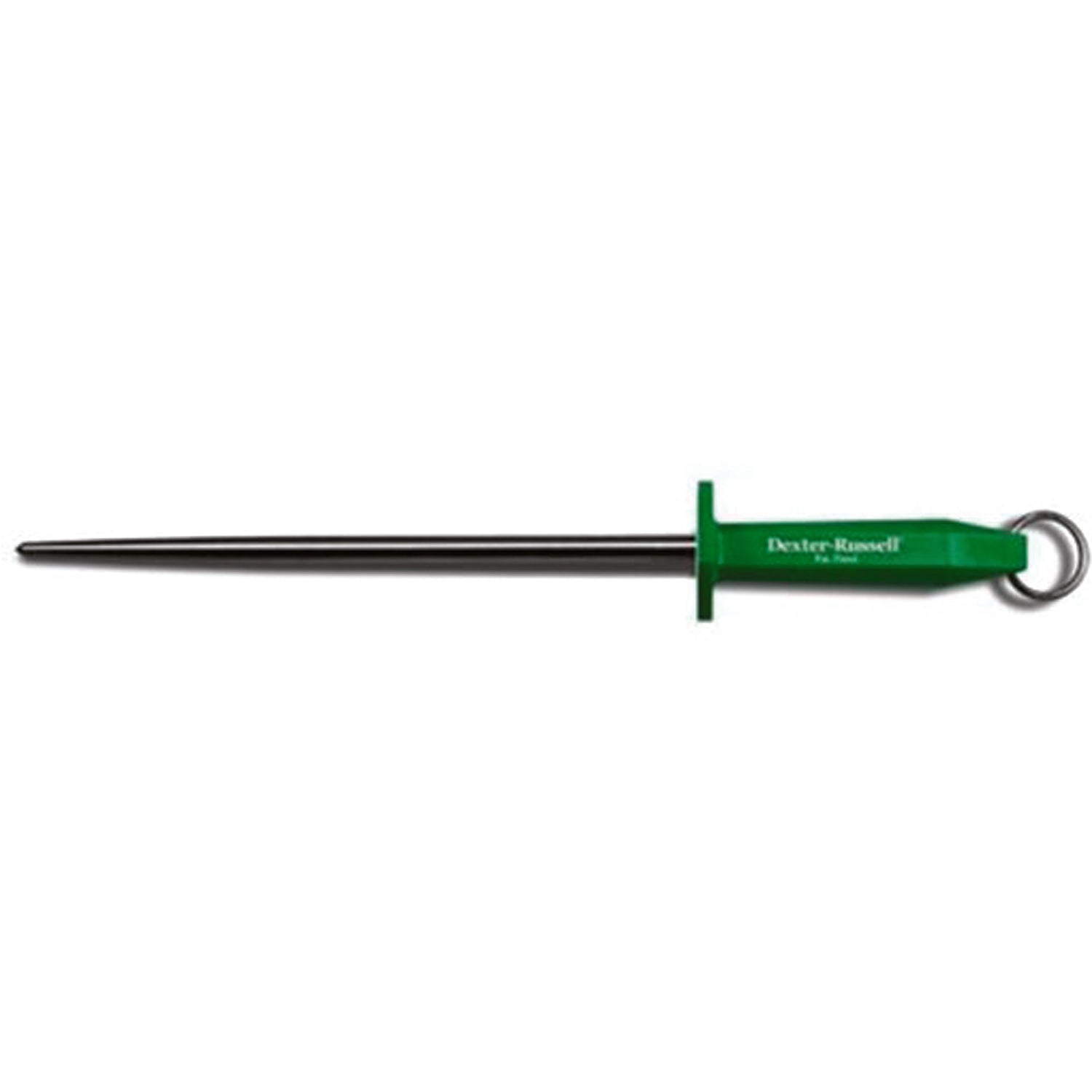 The butcher steel is often confused as a sharpener when in fact it is used to hone the blade.&nbsp; Diamond sharpeners are designed to shave away the blade creating new teeth for the blade to use.&nbsp; The butcher steel is a maintenance tool and should be used often to keep your knives in great condition. www.moralepatches.com.au