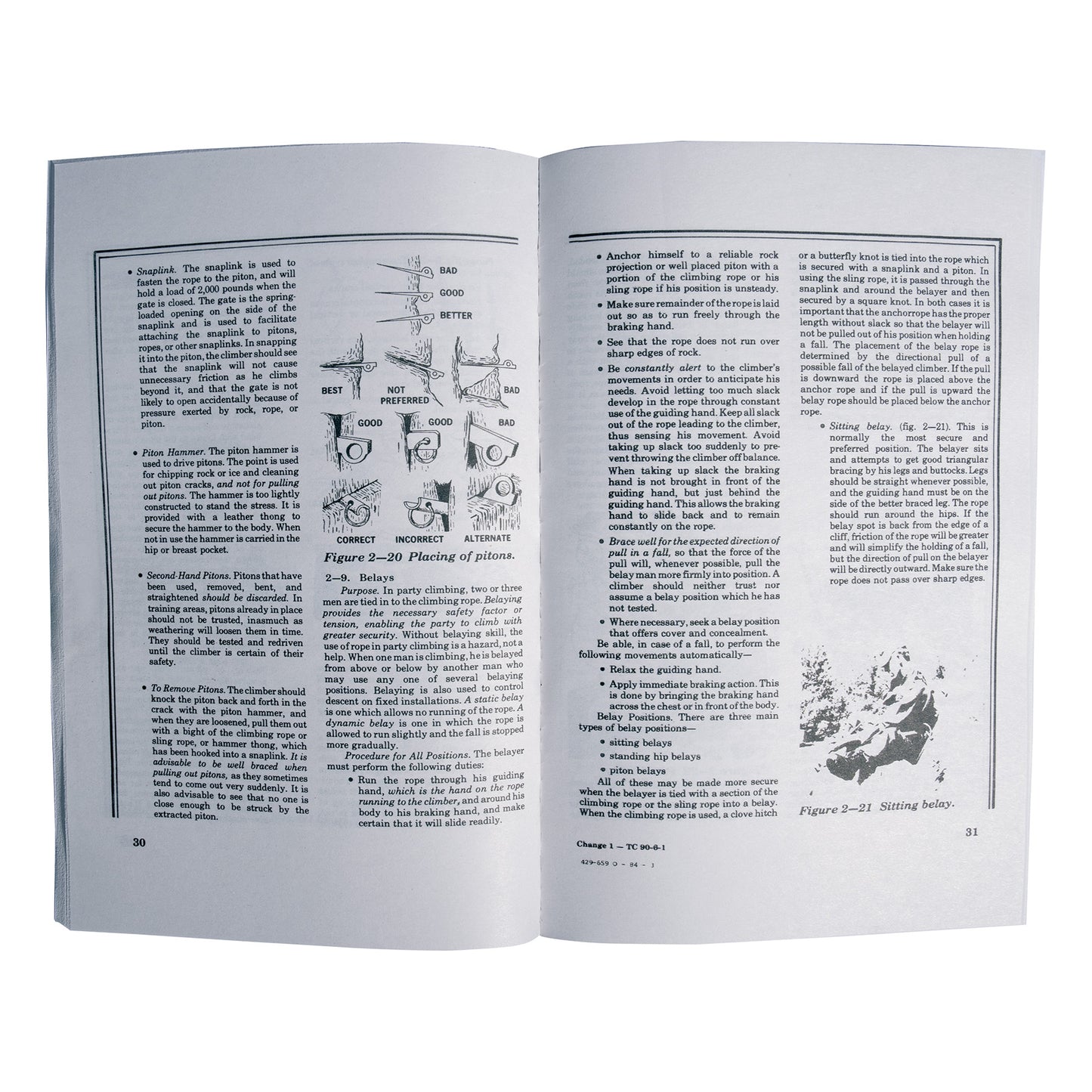 Delve into the depths of military expertise with the Military Mountaineering TC 90-6-1 Manual. This training manual consists of over 130 pages of detailed illustrations that offer insights into a wide array of topics. www.moralepatches.com.au