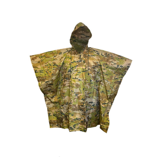 Stay protected from the elements with the Army Cadet Australian Multicam Poncho—your essential companion for any outdoor adventure. This versatile poncho shields you and your gear from heavy rain during camping, hiking, fishing, and military training. www.moralepatches.com.au