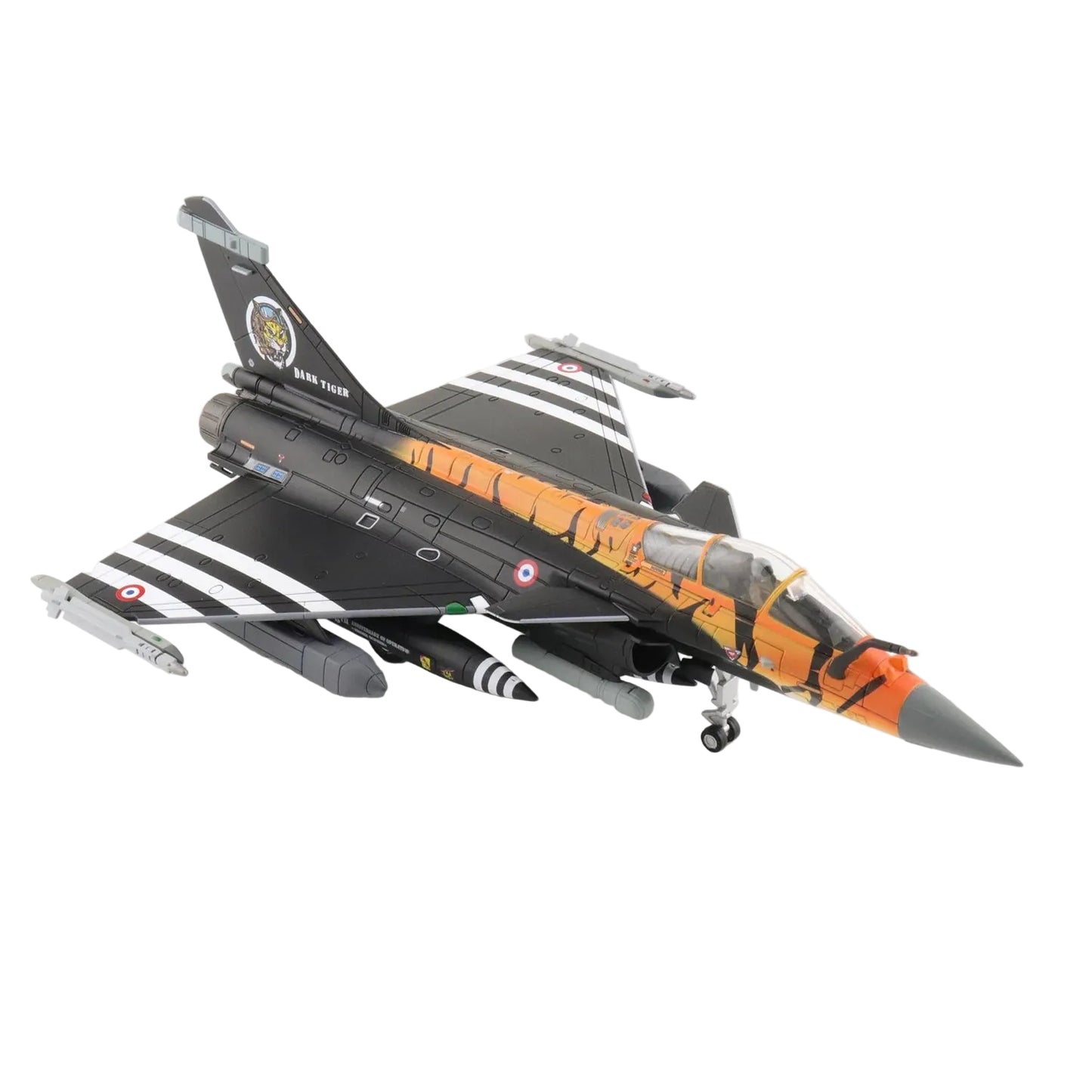1/72 Rafale C "Dark Tiger" EC3/30 "Lorraine" NATO Tiger Meet 2019&nbsp;by&nbsp;Hobby Master&nbsp;delivers striking modern jet display appeal for military aviation collectors and NATO Tiger Meet fans. www.moralepatches.com.au