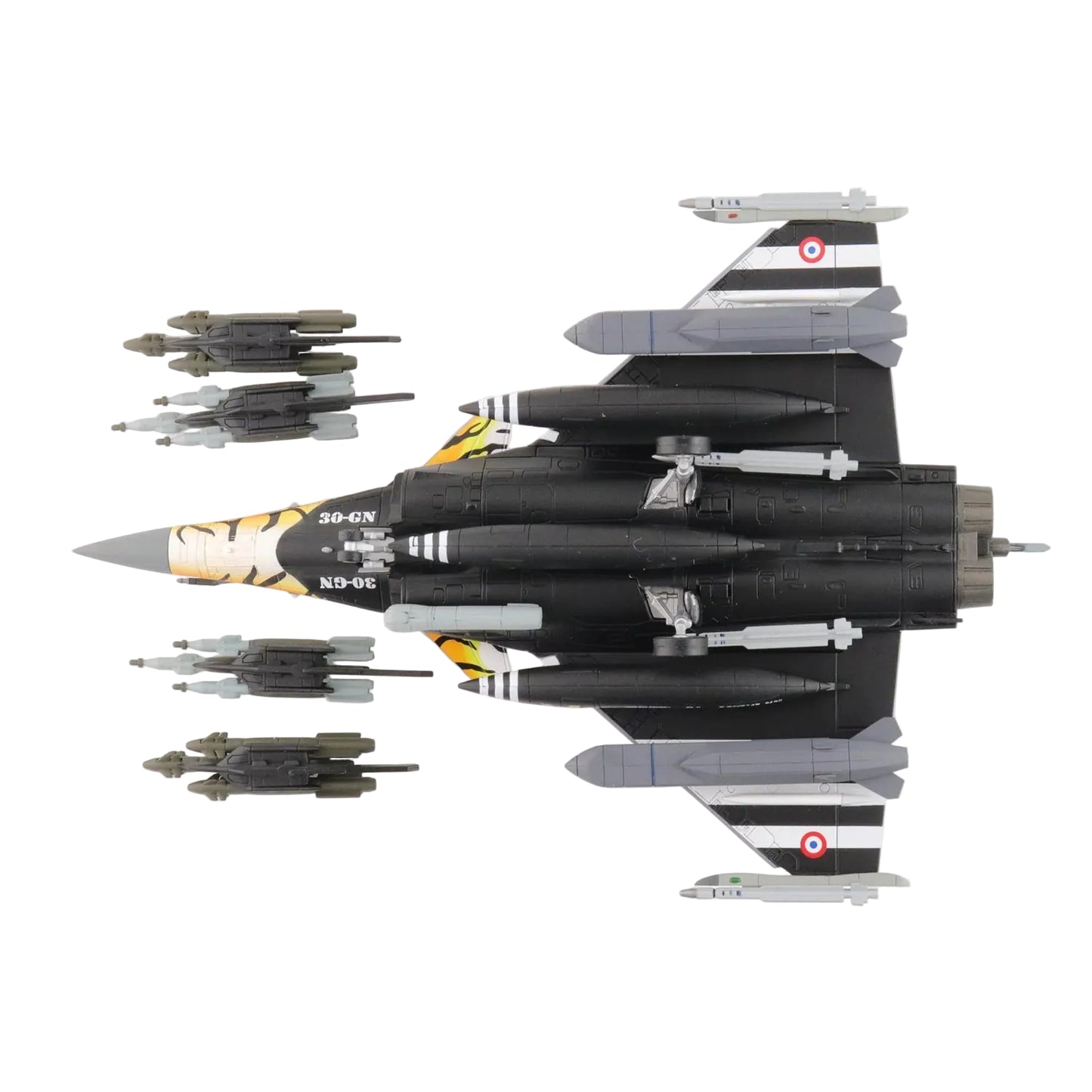 1/72 Rafale C "Dark Tiger" EC3/30 "Lorraine" NATO Tiger Meet 2019 by Hobby Master delivers striking modern jet display appeal for military aviation collectors and NATO Tiger Meet fans. www.moralepatches.com.au
