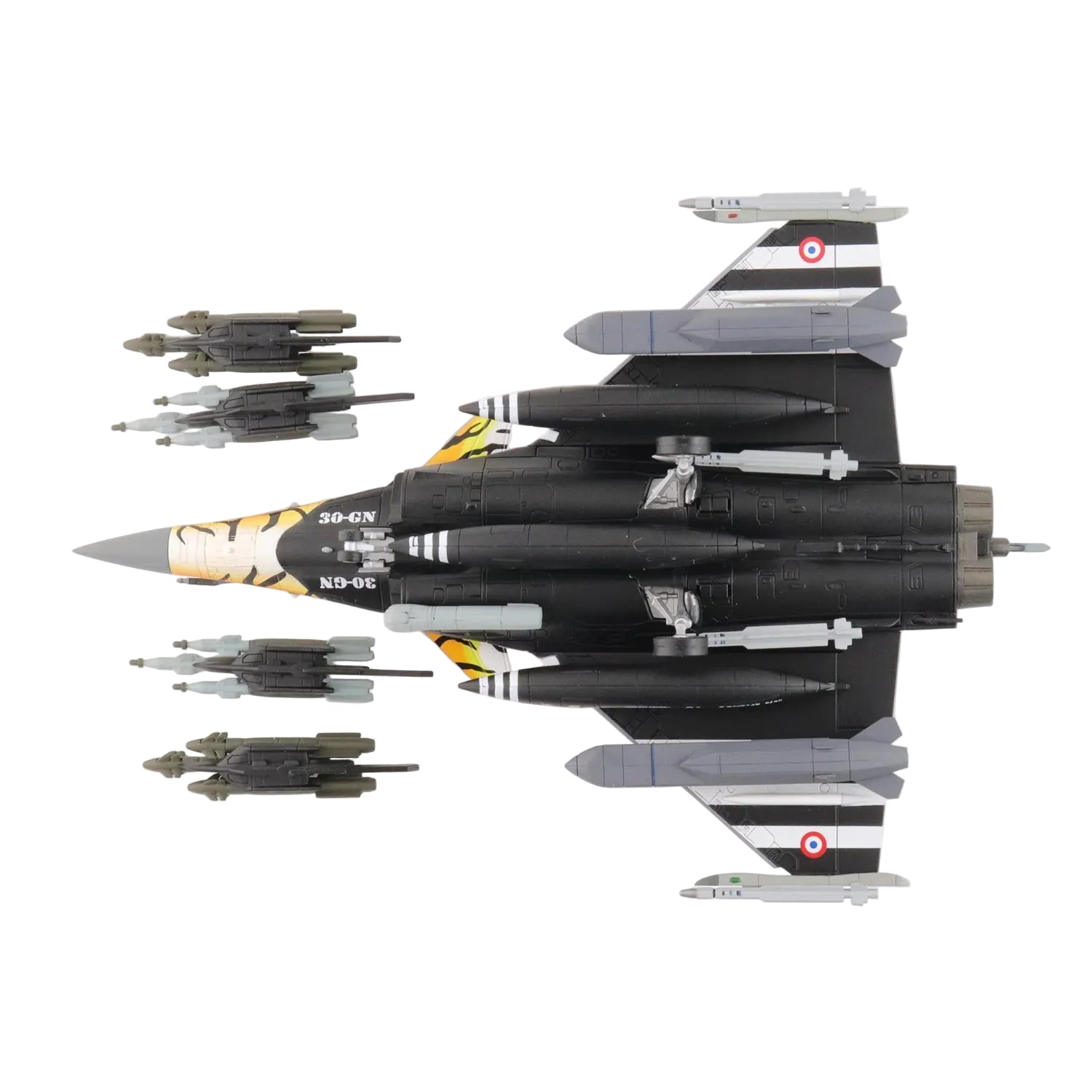 1/72 Rafale C "Dark Tiger" EC3/30 "Lorraine" NATO Tiger Meet 2019 by Hobby Master delivers striking modern jet display appeal for military aviation collectors and NATO Tiger Meet fans. www.moralepatches.com.au