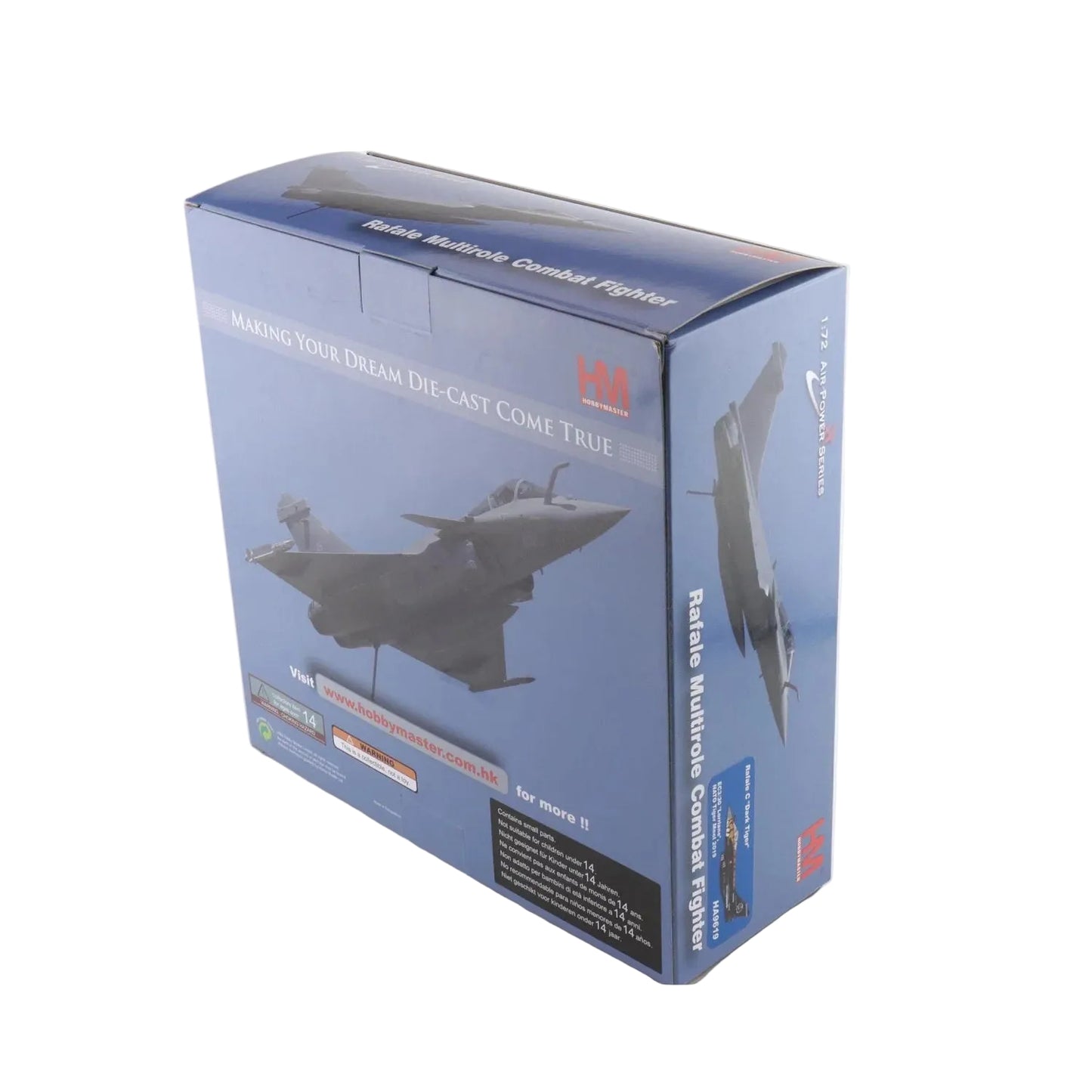 1/72 Rafale C "Dark Tiger" EC3/30 "Lorraine" NATO Tiger Meet 2019 by Hobby Master delivers striking modern jet display appeal for military aviation collectors and NATO Tiger Meet fans. www.moralepatches.com.au