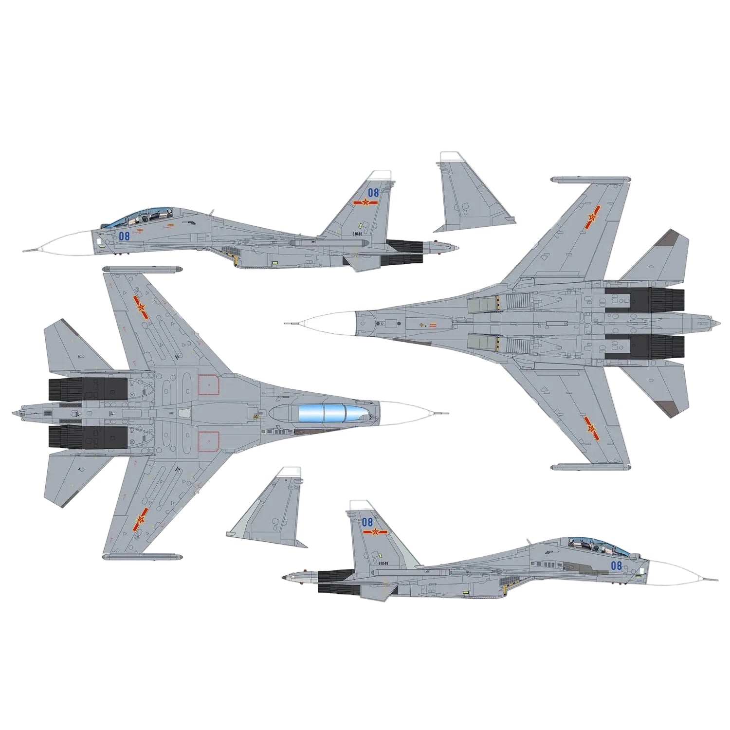1/72 Su-30MK2 81048 PLA Naval Air Force 2012 (with 2 x KH-59MK missiles) by Hobby Master delivers premium collector realism for military aircraft model enthusiasts. www.moralepatches.com.au