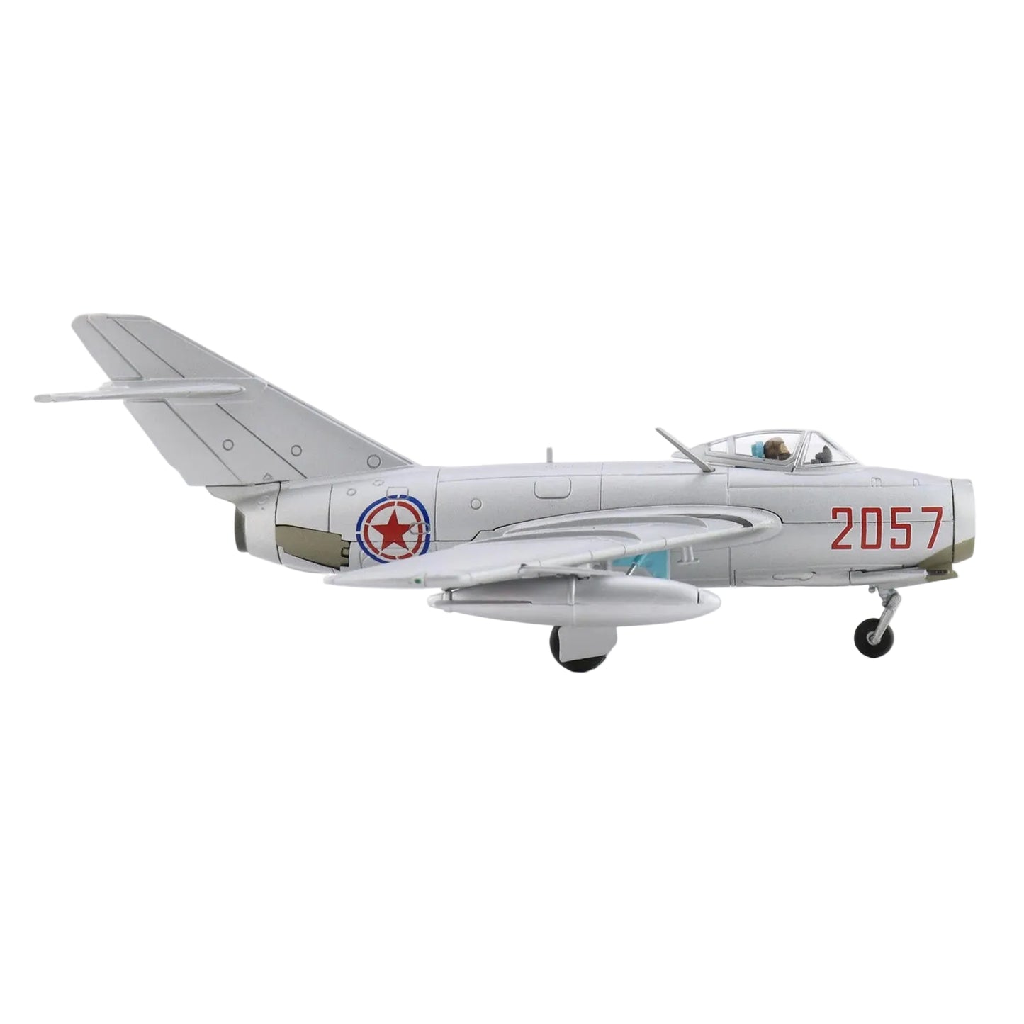Relive a legendary moment in aviation history with this meticulously crafted Hobby Master 1/72 MiG-15bis diecast model. This is aircraft 2057, piloted by Lt. No Kum-sok during his historic defection from North Korea to Kimpo Air Base in September 1953—one of the most significant Cold War aviation events ever recorded. www.moralepatches.com.au