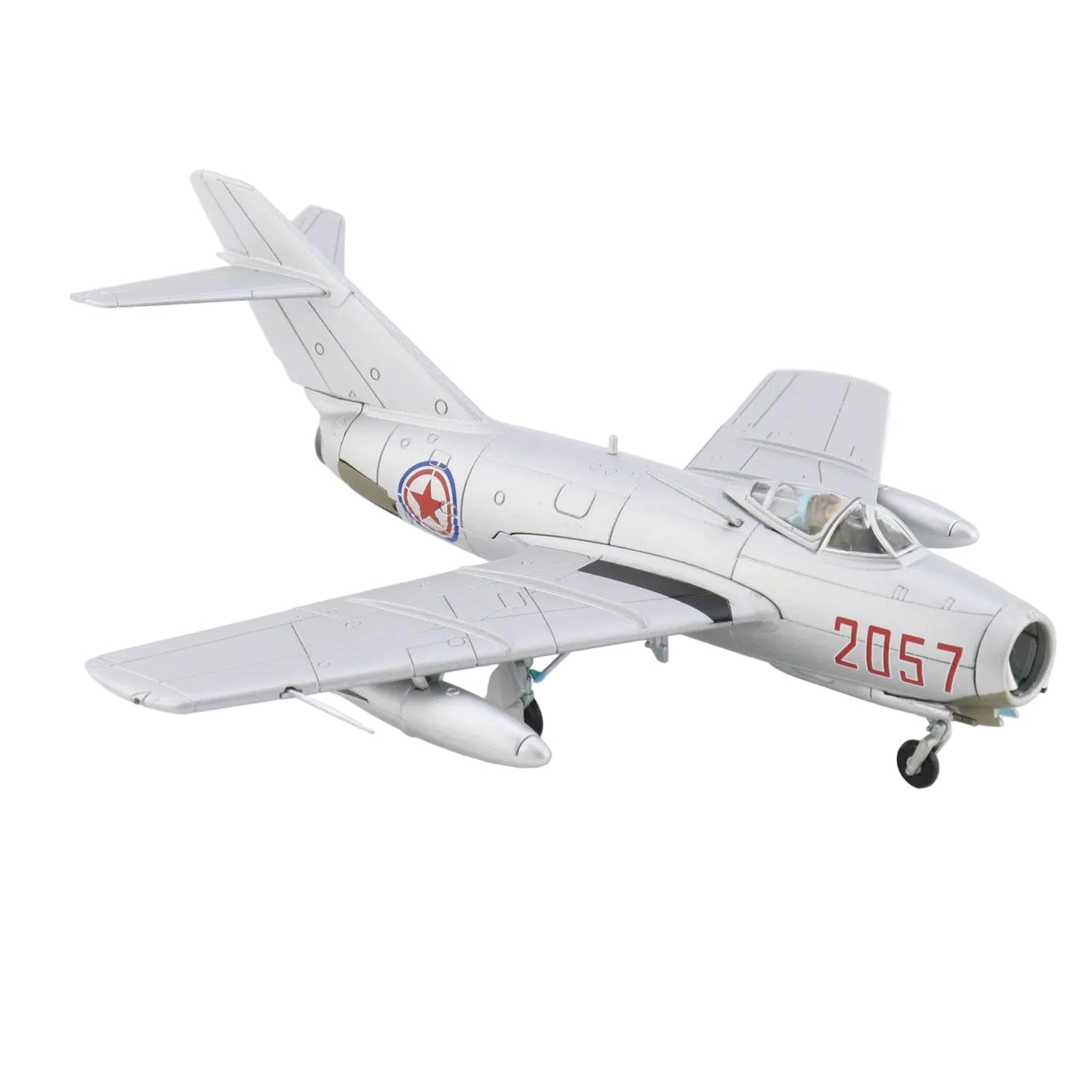 Relive a legendary moment in aviation history with this meticulously crafted Hobby Master 1/72 MiG-15bis diecast model. This is aircraft 2057, piloted by Lt. No Kum-sok during his historic defection from North Korea to Kimpo Air Base in September 1953—one of the most significant Cold War aviation events ever recorded. www.moralepatches.com.au