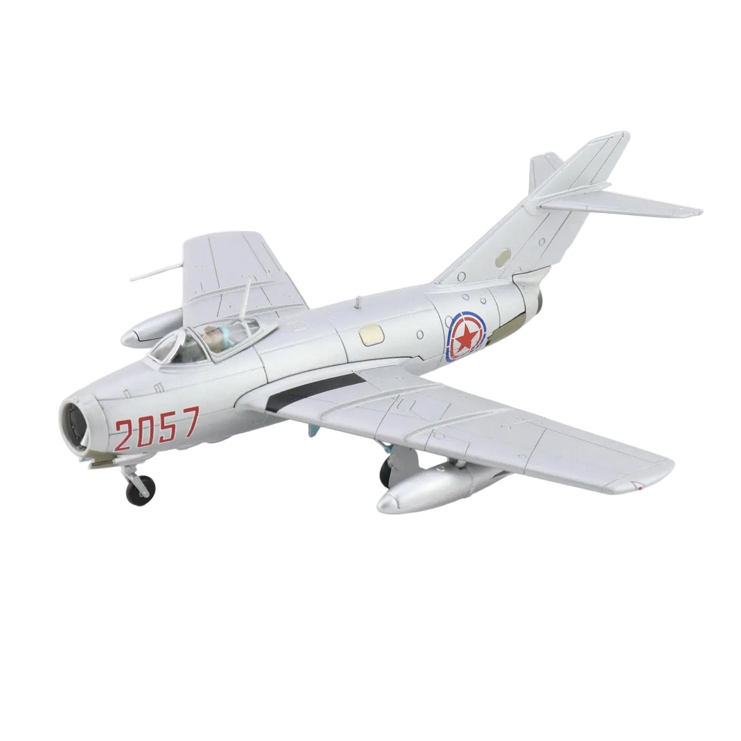 Relive a legendary moment in aviation history with this meticulously crafted Hobby Master 1/72 MiG-15bis diecast model. This is aircraft 2057, piloted by Lt. No Kum-sok during his historic defection from North Korea to Kimpo Air Base in September 1953—one of the most significant Cold War aviation events ever recorded. www.moralepatches.com.au