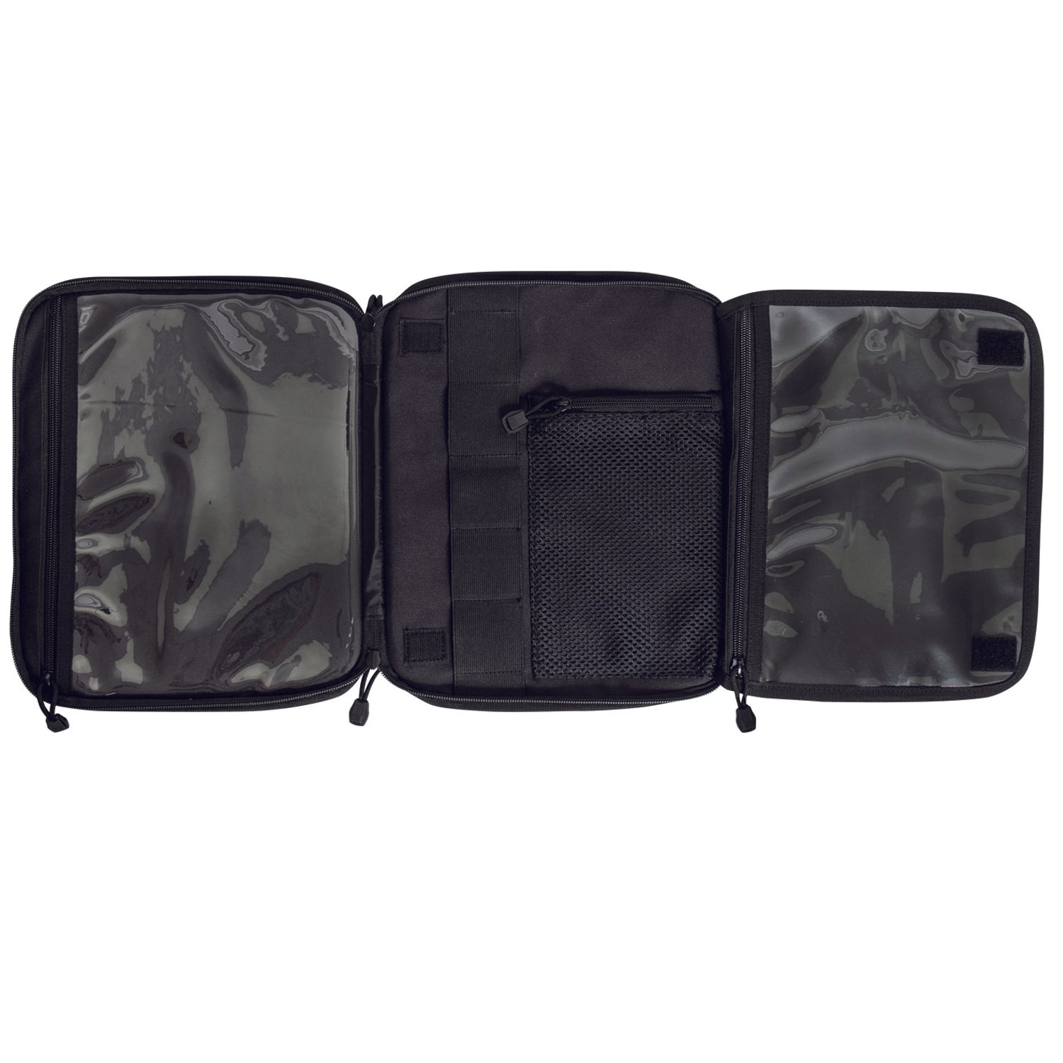 Be mission-ready with all your battle tools which are easily accessible in Rothco’s Tactical Map Case. Two interior window pockets (measuring 11.5" x 8.5" and 10.5" x 7.5") hold your maps and documents, protecting them from outside elements. www.moralepatches.com.au
