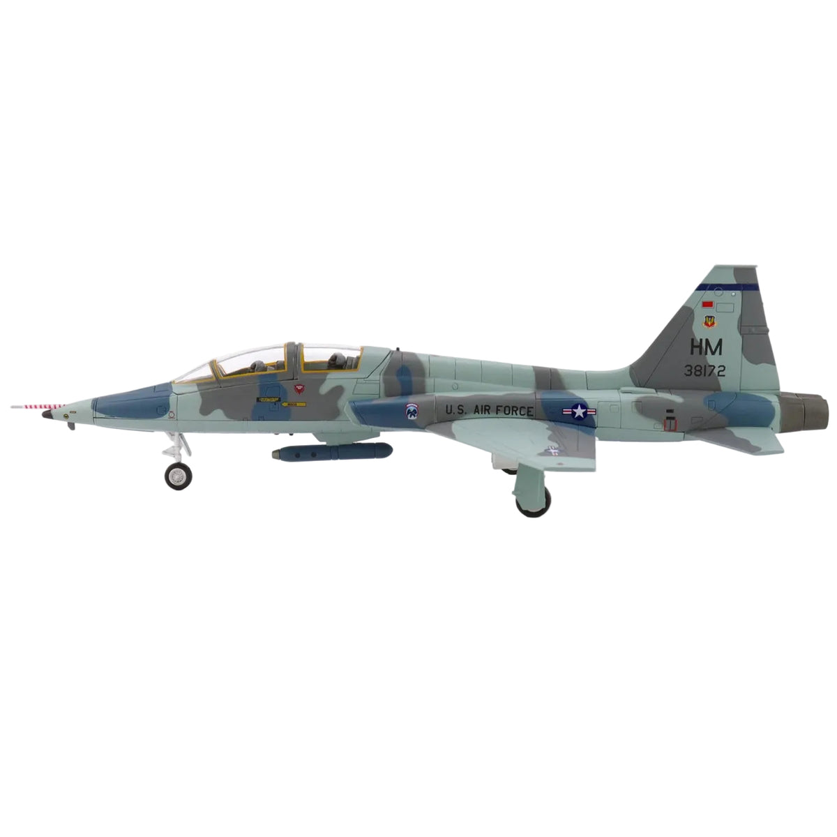 The first prototype of what would become the Northrop T-38 Talon and F-5 Freedom Fighters flew on April 10, 1959. The first Talon entered service on March 17, 1961 at Randolph AFB. The USAF and NASA used the Talon to help their pilots maintain their proficiency. www.moralepatches.com.au
