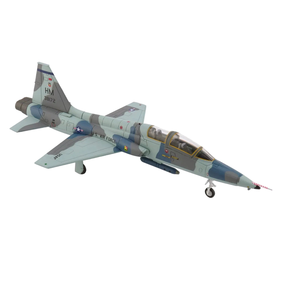 The first prototype of what would become the Northrop T-38 Talon and F-5 Freedom Fighters flew on April 10, 1959. The first Talon entered service on March 17, 1961 at Randolph AFB. The USAF and NASA used the Talon to help their pilots maintain their proficiency. www.moralepatches.com.au