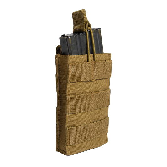  Three MOLLE loops on the front of the plate carrier mag pouch enable additional attachments. The open top design and elastic pull tabs on the AK mag pouch enable rapid access to your magazine. The tactical pouch is made with durable materials for years of use in the field. www.moralepatches.com.au