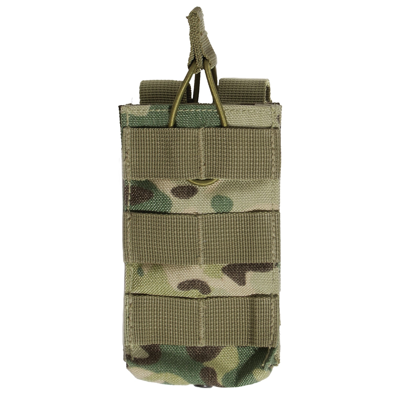 Three MOLLE loops on the front of the plate carrier mag pouch enable additional attachments. The open top design and elastic pull tabs on the AK mag pouch enable rapid access to your magazine. The tactical pouch is made with durable materials for years of use in the field. www.moralepatches.com.au
