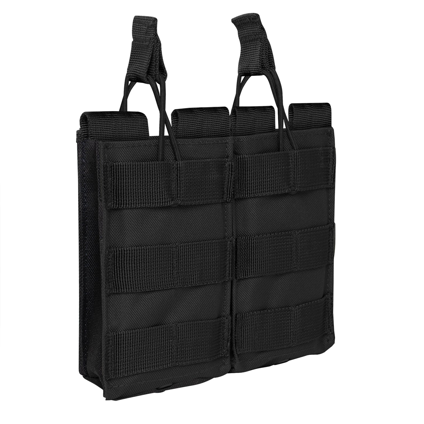Safely secure your spare mags at the range with Rothco’s MOLLE Open Top Double Mag Pouch. This MOLLE compatible double magazine pouch with four MOLLE straps on the back and six MOLLE loops on the front for securing to tactical vests, assault packs, duty belts, or anything with a MOLLE panel. www.moralepatches.com.au