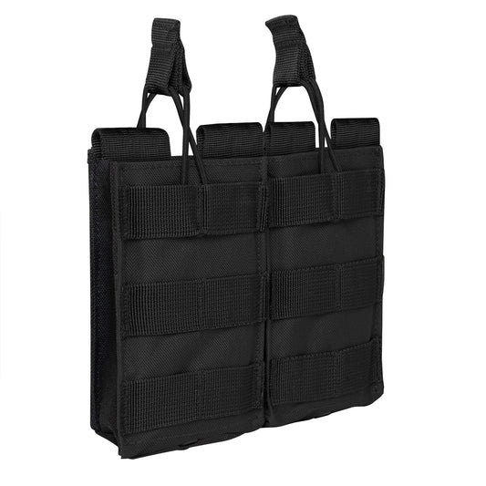 Safely secure your spare mags at the range with Rothco’s MOLLE Open Top Double Mag Pouch. This MOLLE compatible double magazine pouch with four MOLLE straps on the back and six MOLLE loops on the front for securing to tactical vests, assault packs, duty belts, or anything with a MOLLE panel. www.moralepatches.com.au